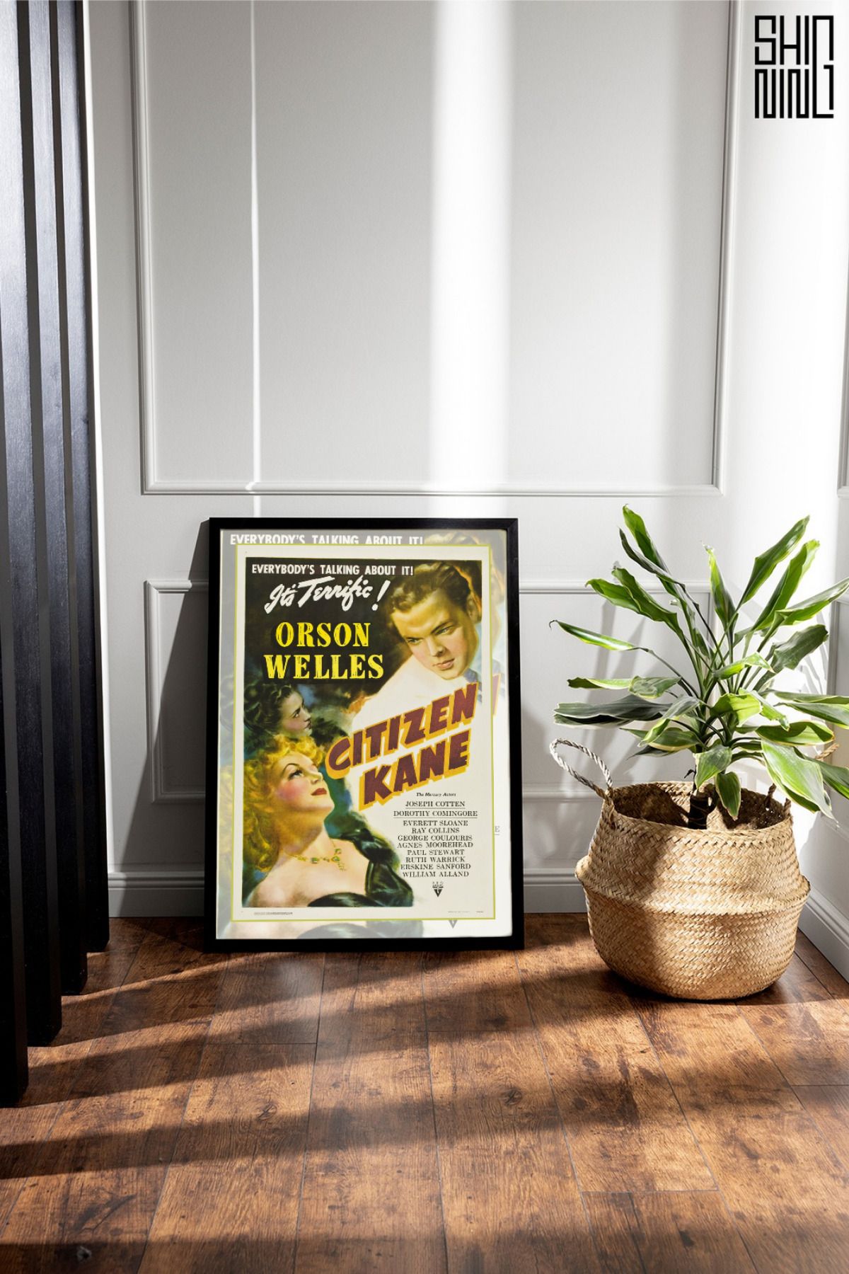 Home Çerçeveli "Citizen Kane (1941)" Vintage Film Afiş Tablo
