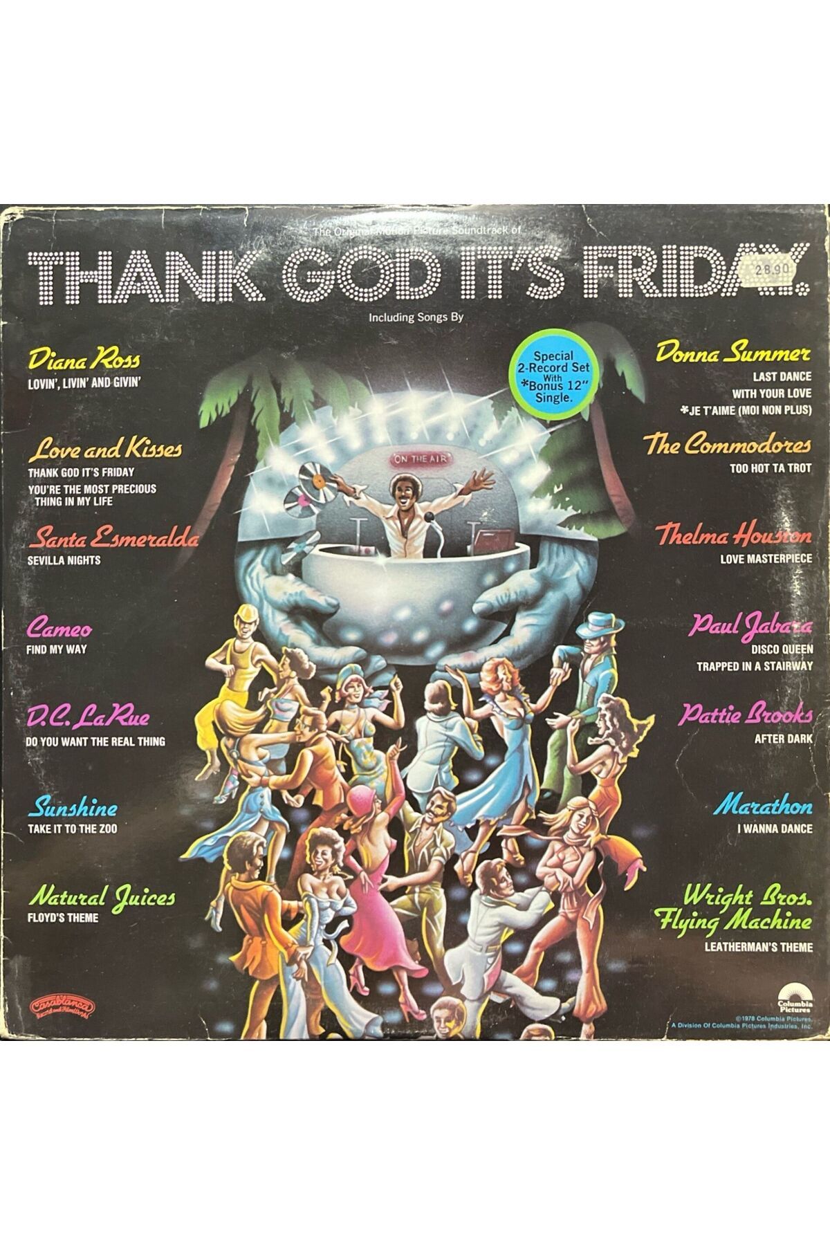 Plak İstasyonu Thank God It's Friday Triple Soundtrack LP Plak