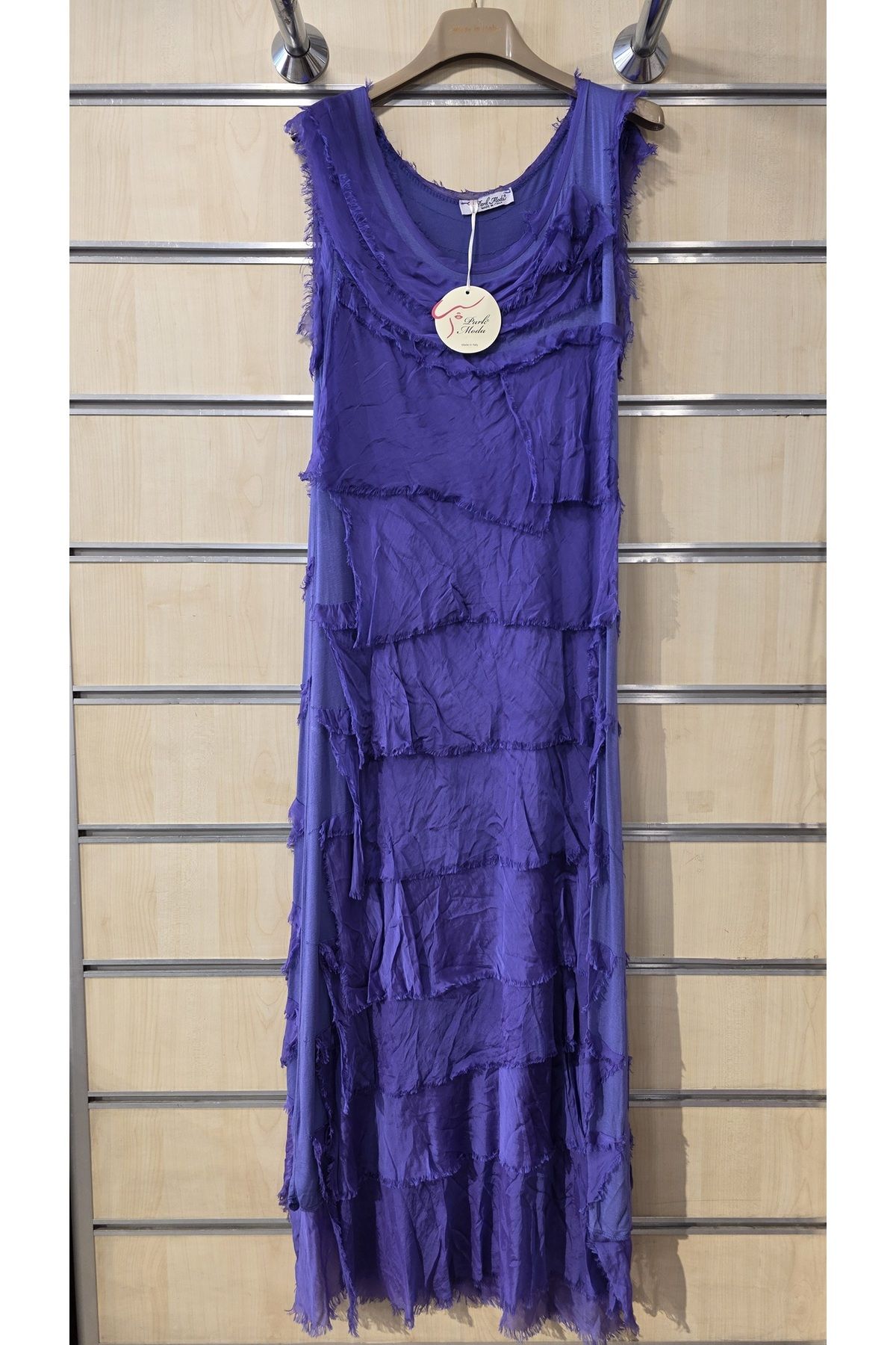Park Moda İtalyan Kat Kat İpek Elbise