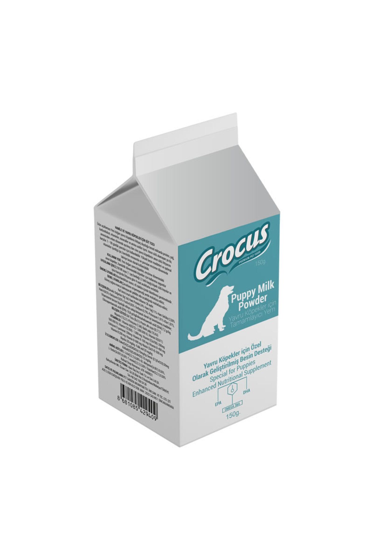 Crocus Yavru Köpek (puppy) Süt Tozu 150gr