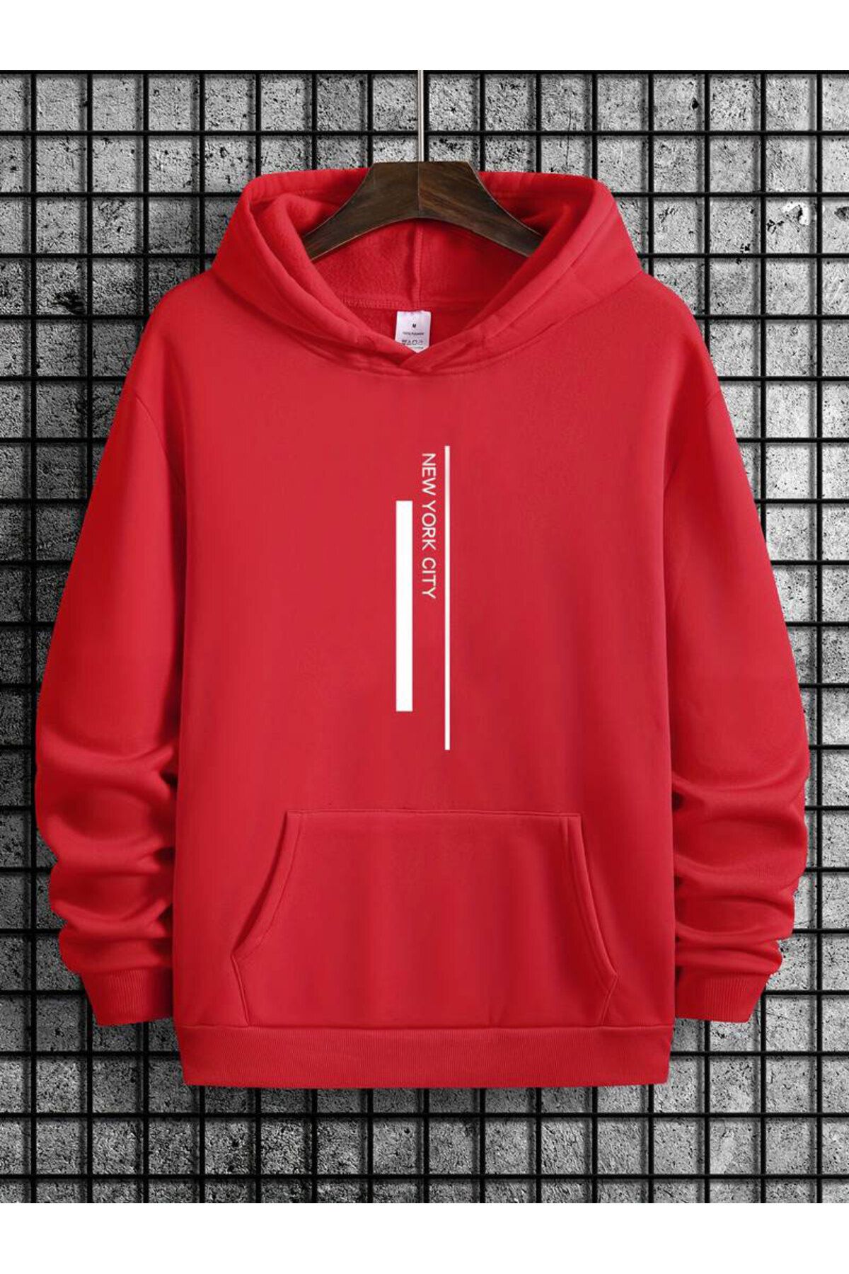 ModaSphere New York City Kapüşonlu Sweatshirt