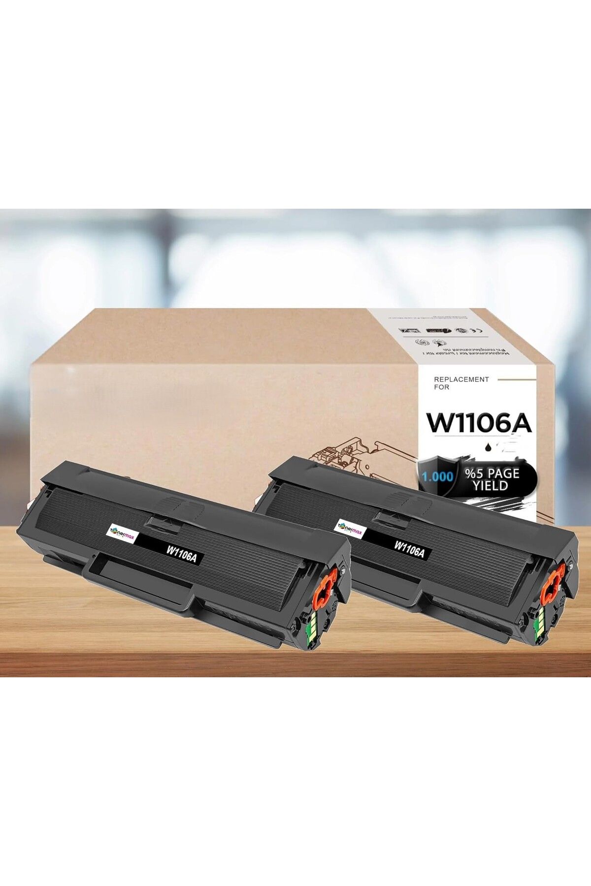 HP YA-DE BİLİŞİM AİTTİR İÇERİK 106A MFP 135FNW 2'li Paket - Çipli / Hp Laserjet 106A W1106A İ