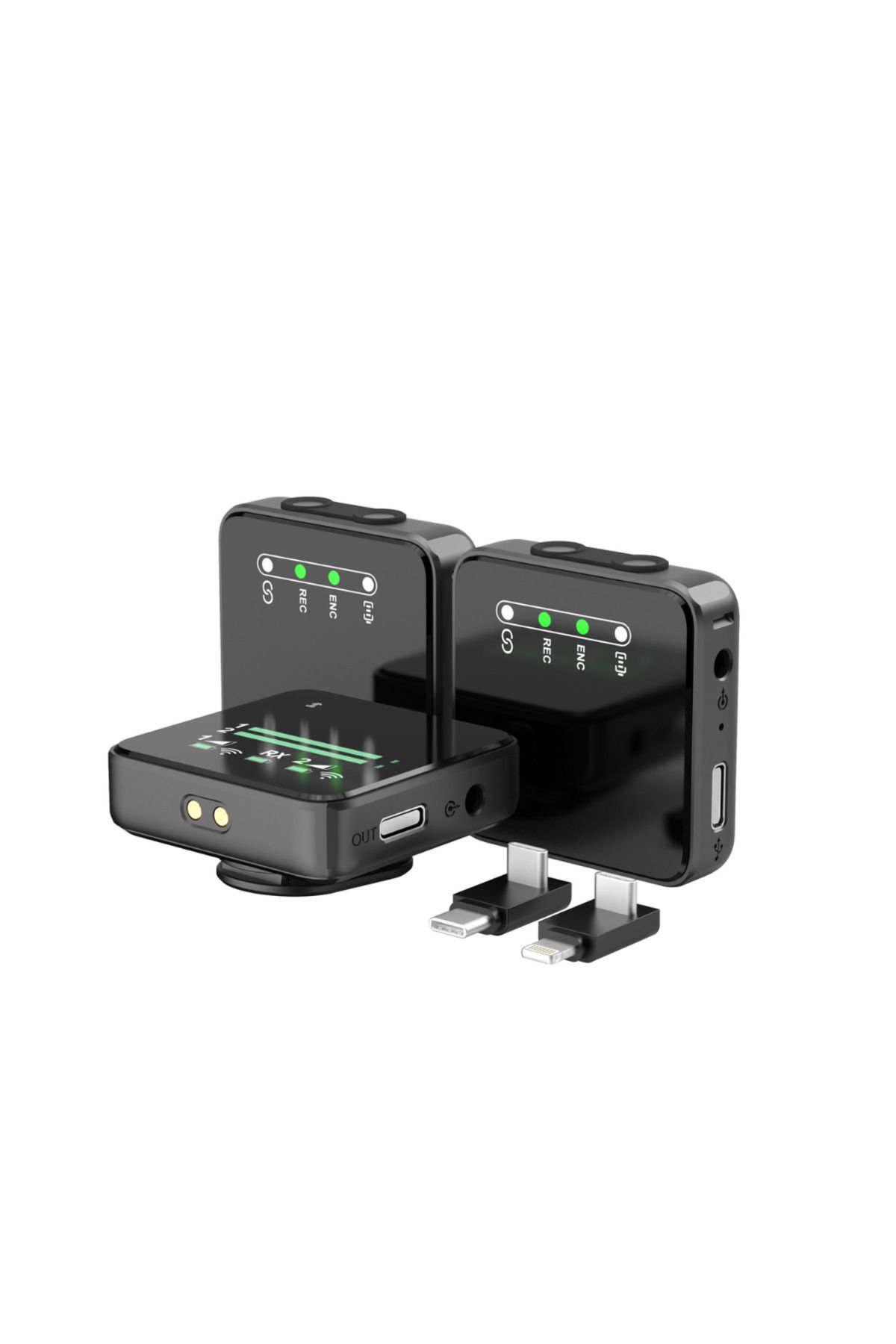 LUDORA-Lavaliera wireless, conectare wireless 2.4G, reducere zgomot, compatibil android/ios/camera video 3