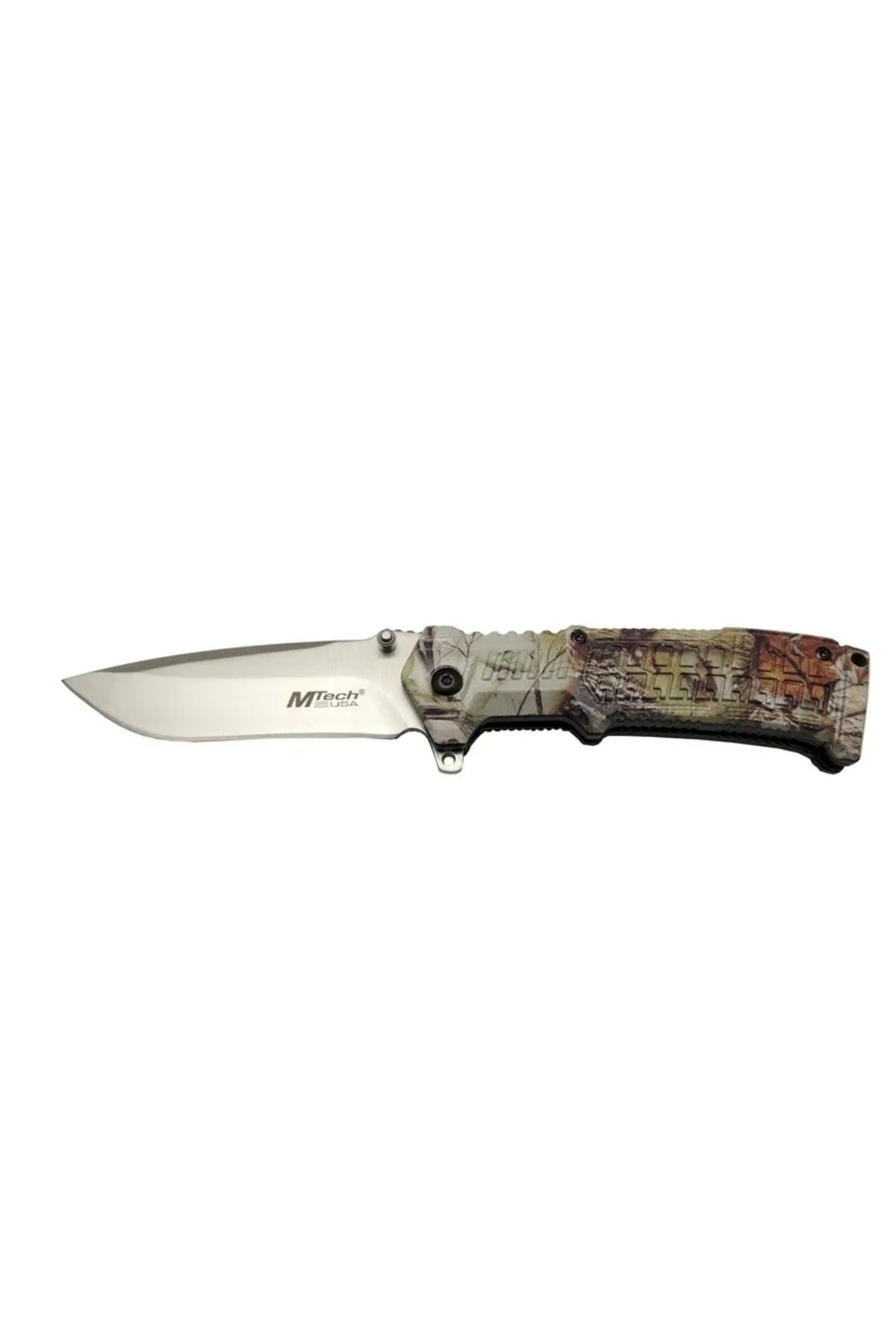 shopwave 465 Kamp Çakı 21cm - Yarı Otomatik, Kemerlikli, Plastik Sap