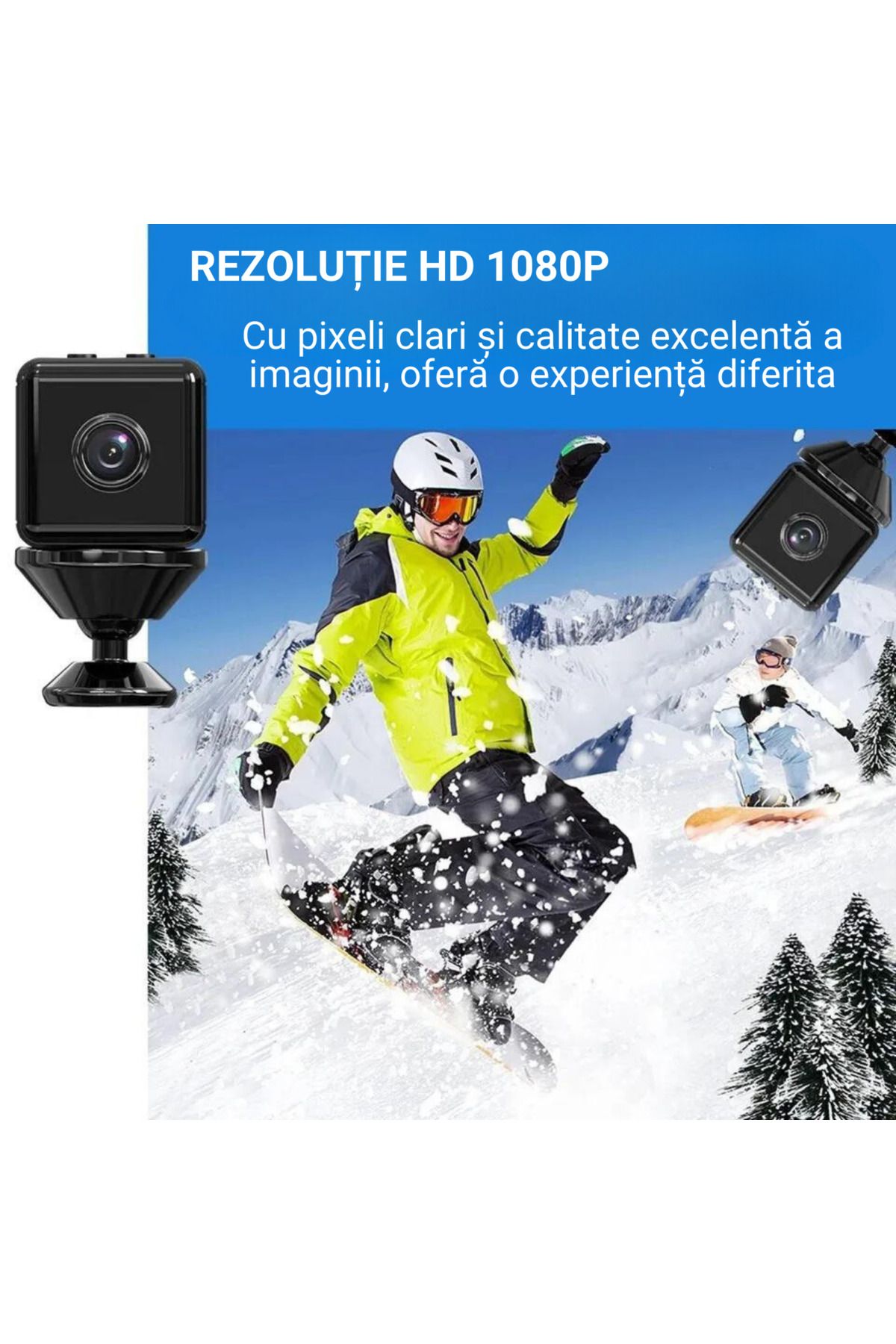 LUDORA-Mini Spy Camera X6d, Spy Camera, ®, Video Recording and Microphone, Wi-fi Connection, 1080p 7