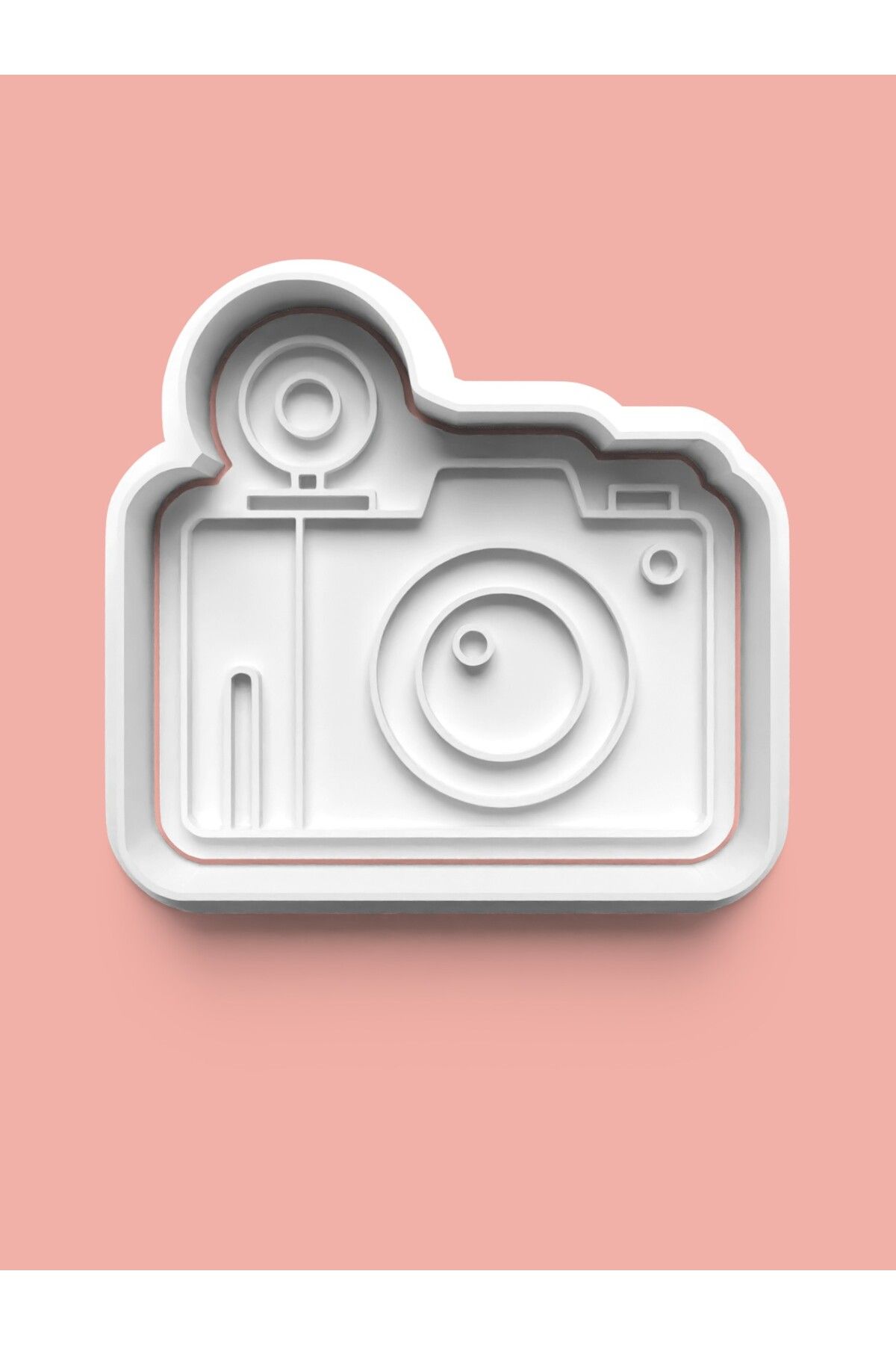 AKTASTORE Fotoğraf Makinası Kurabiye Kalıbı Ve Şeker Hamuru Kalıbı