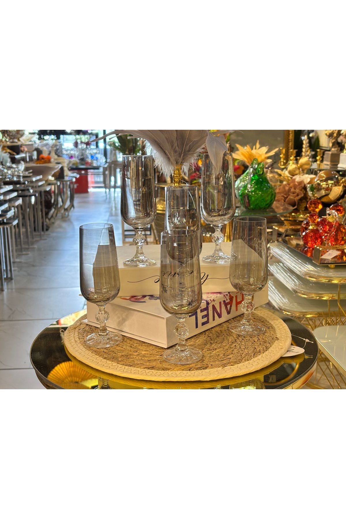 Masal Home Bohemia crystal kahve yanı kadeh