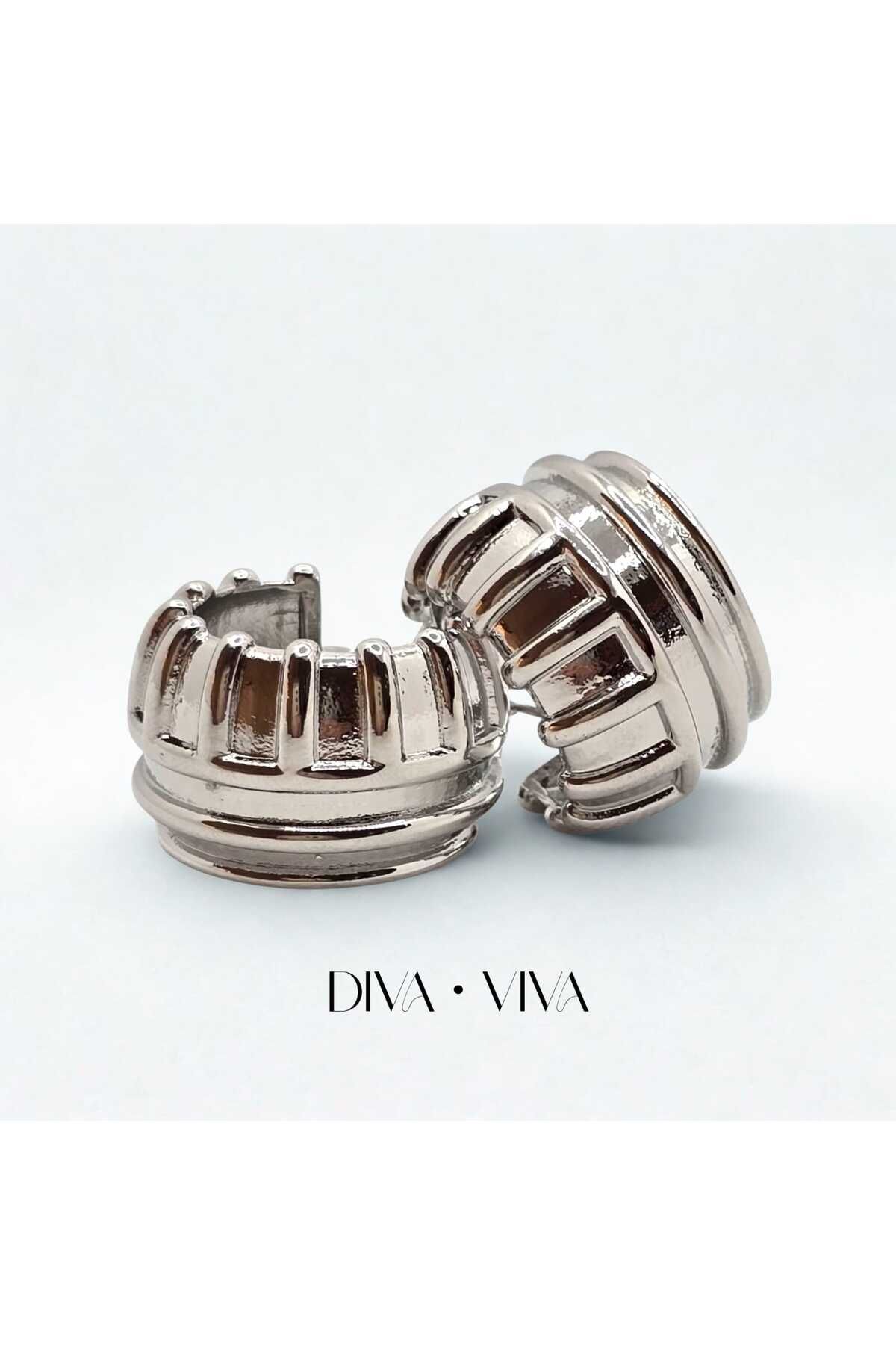 DivaViva Linea Hoops Kadın Küpe