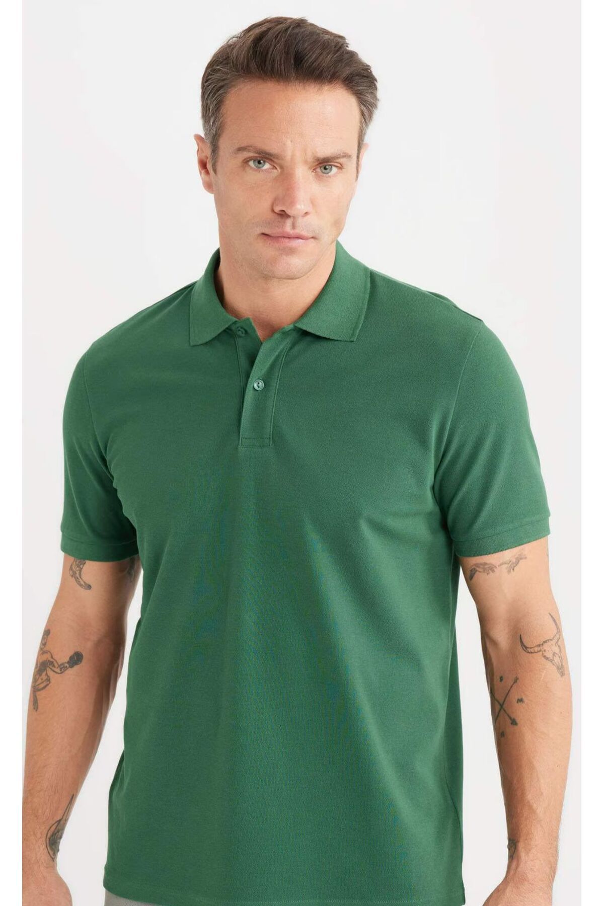 G&G WARDROBE %100 PAMUK POLO YAKA T-SHİRT