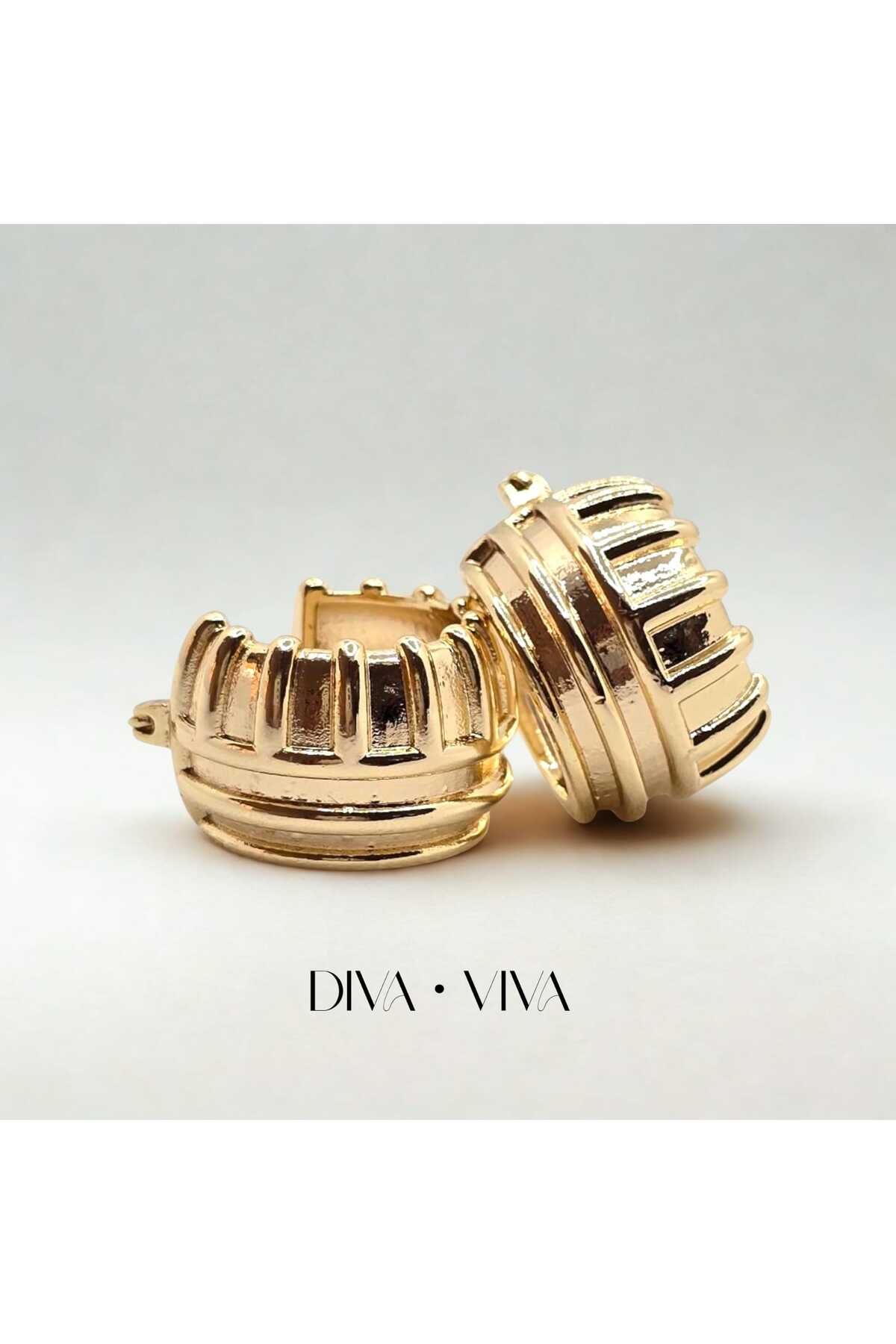DivaViva Linea Hoops Kadın Küpe