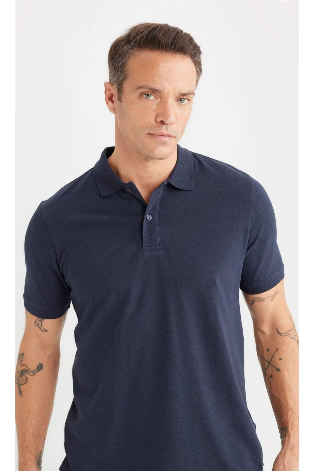 G&G WARDROBE %100 PAMUK POLO YAKA T-SHİRT