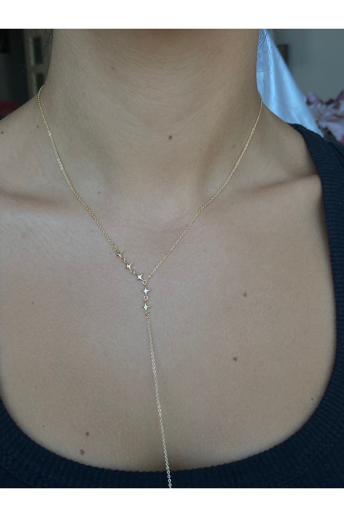 LEMARİZ COLLECTİON Yıldız Y Kolye