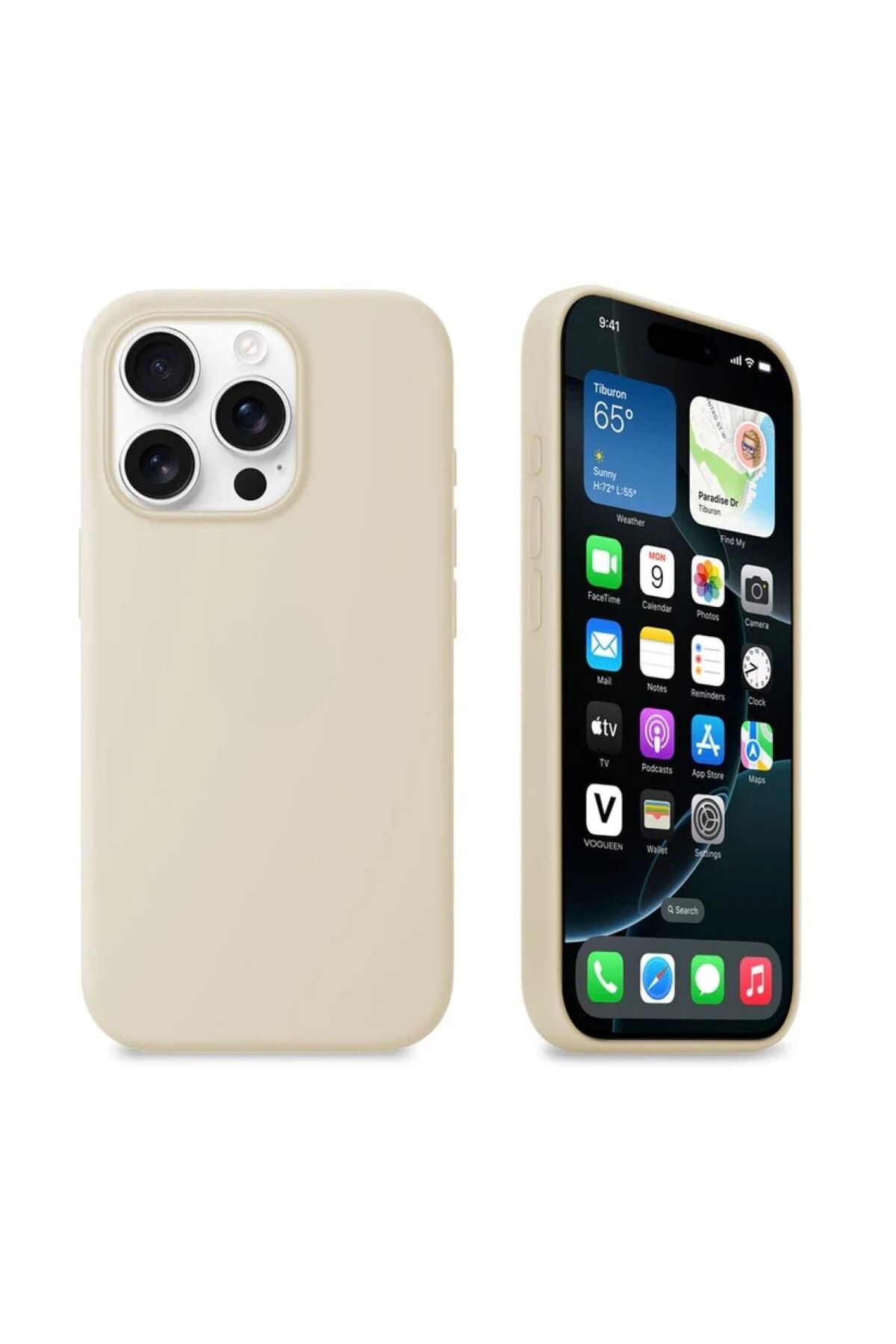 CatzeiN İphone 16 Pro Max İle Uyumlu İçi Kadife Lansman Silikon Kılıf -