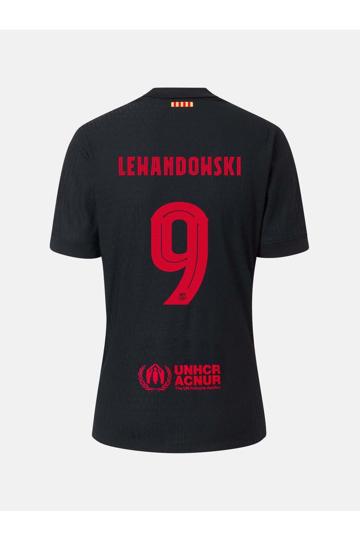 Alaturka Mix BARCELONA 2024/25 YENİ SEZON DEPLASMAN SİYAH LEWANDOWSKI YETİŞKİN FORMASI