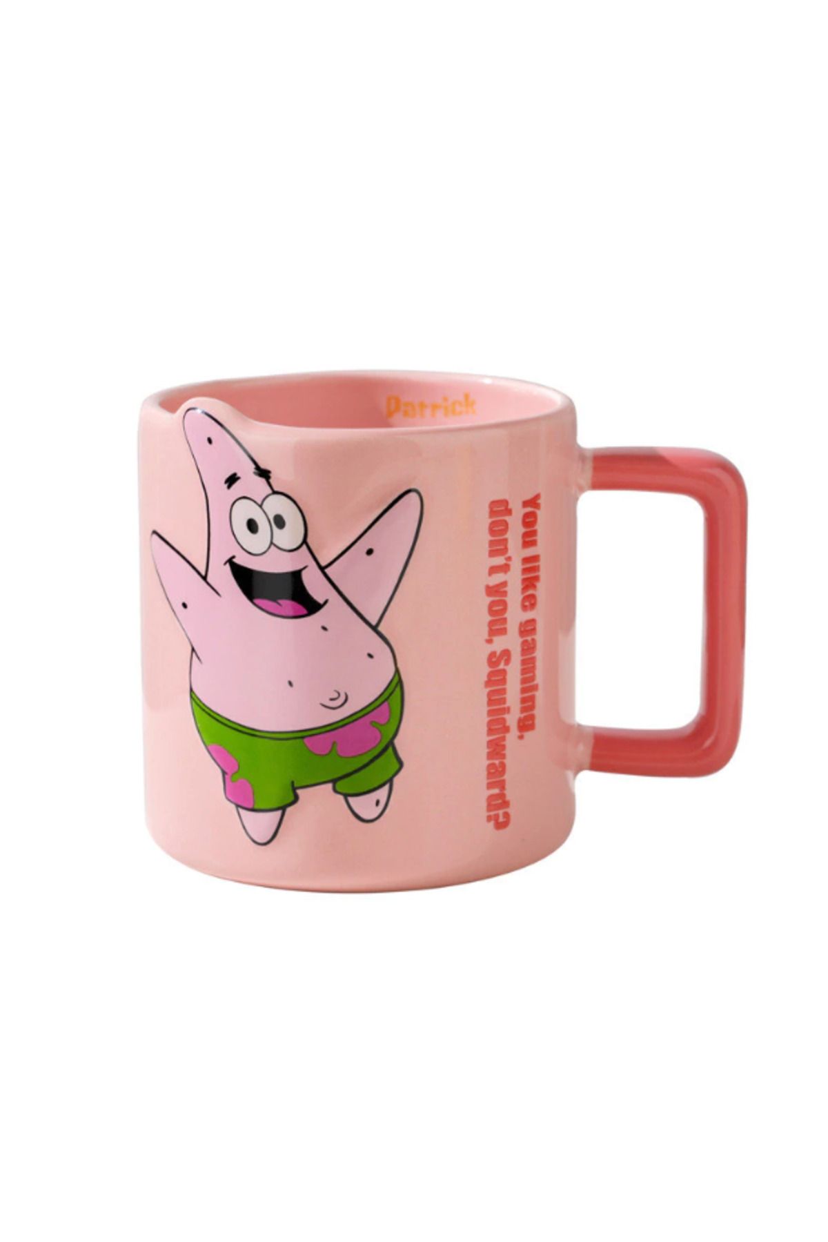 NETAVANTAJ Sponge Bob Patrick Özel Tasarım Kupa Bardak