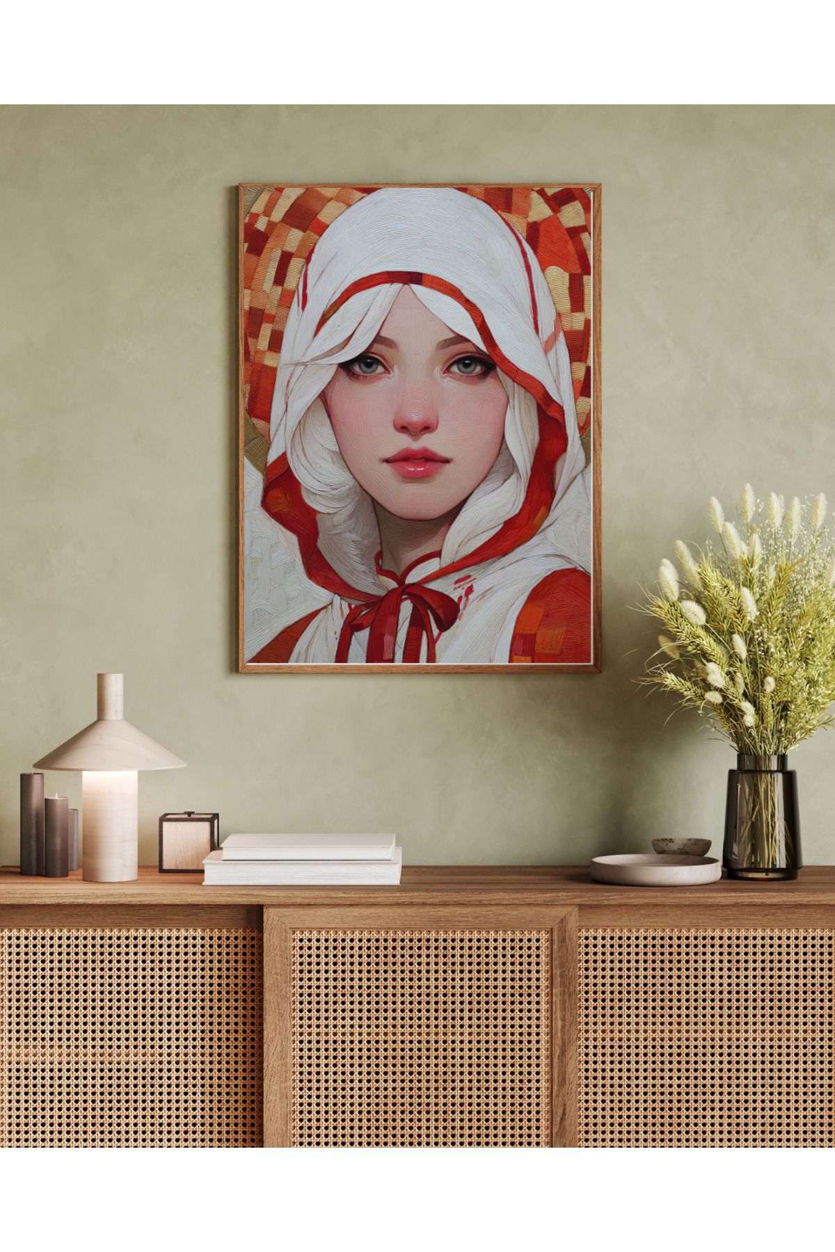 woodhomeworks tek parça salon ofis dekor tablo