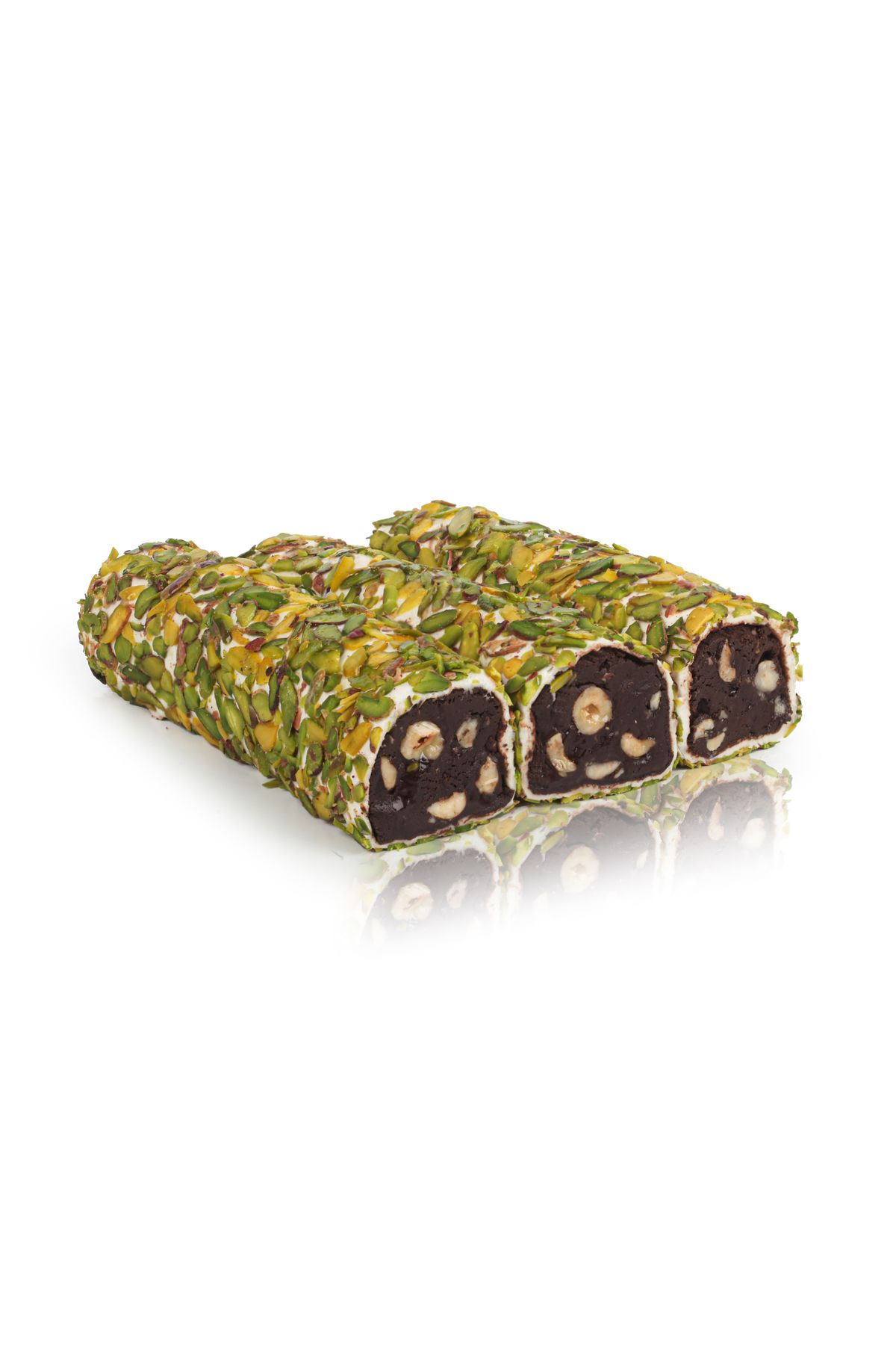 Turkiseria Rahat Turcesc Umplut Cu Cremă De Ciocolată, Alune De Pădure Și Fistic, Feliat, 300g - One Size