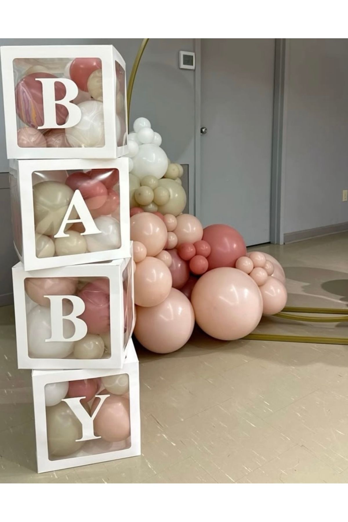 ABAS Baby yazılı kutu