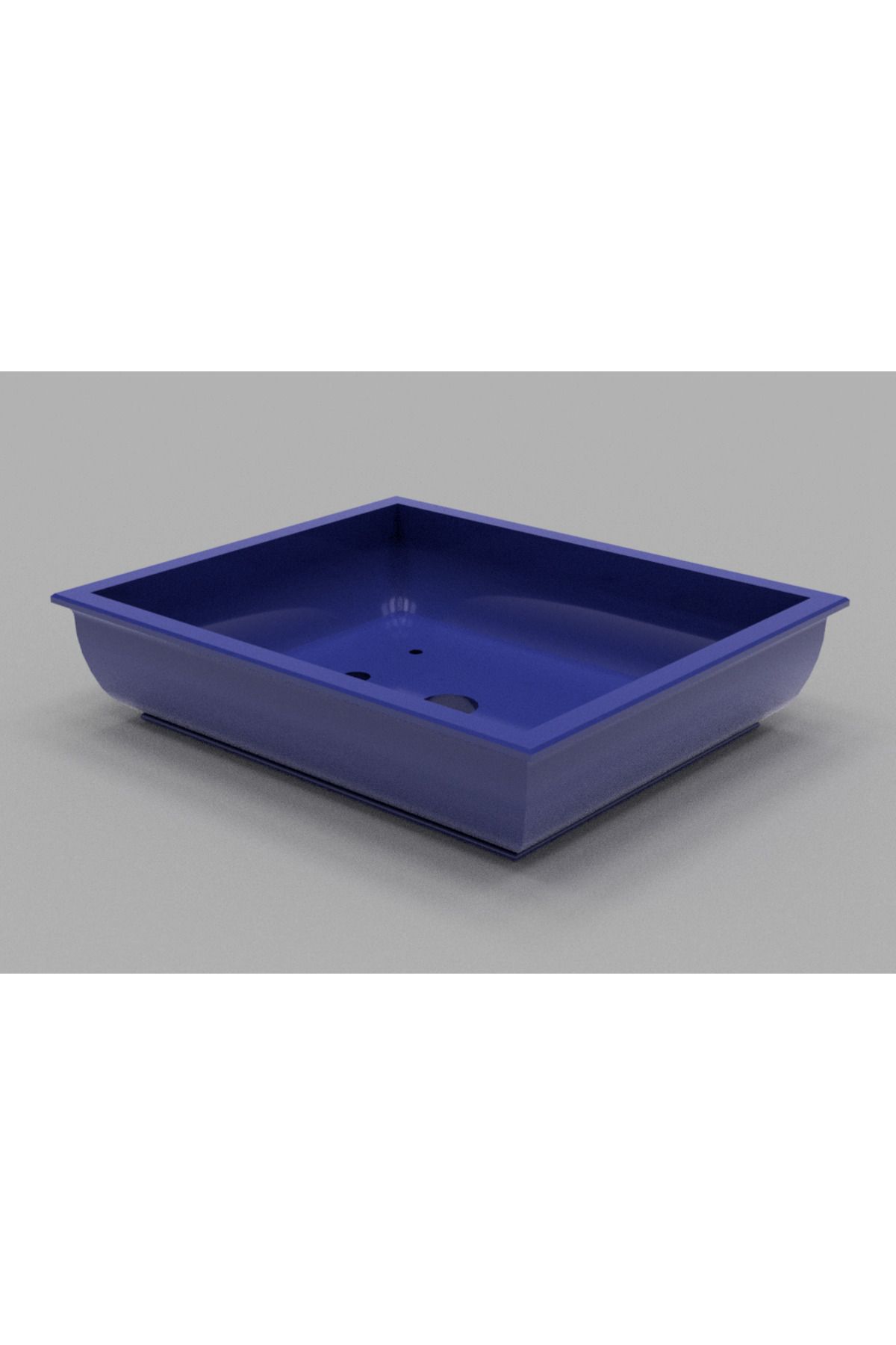 Vision Craft Dikdörtgen, geleneksel, soğanlı bonsai potu - destek baskısı yok