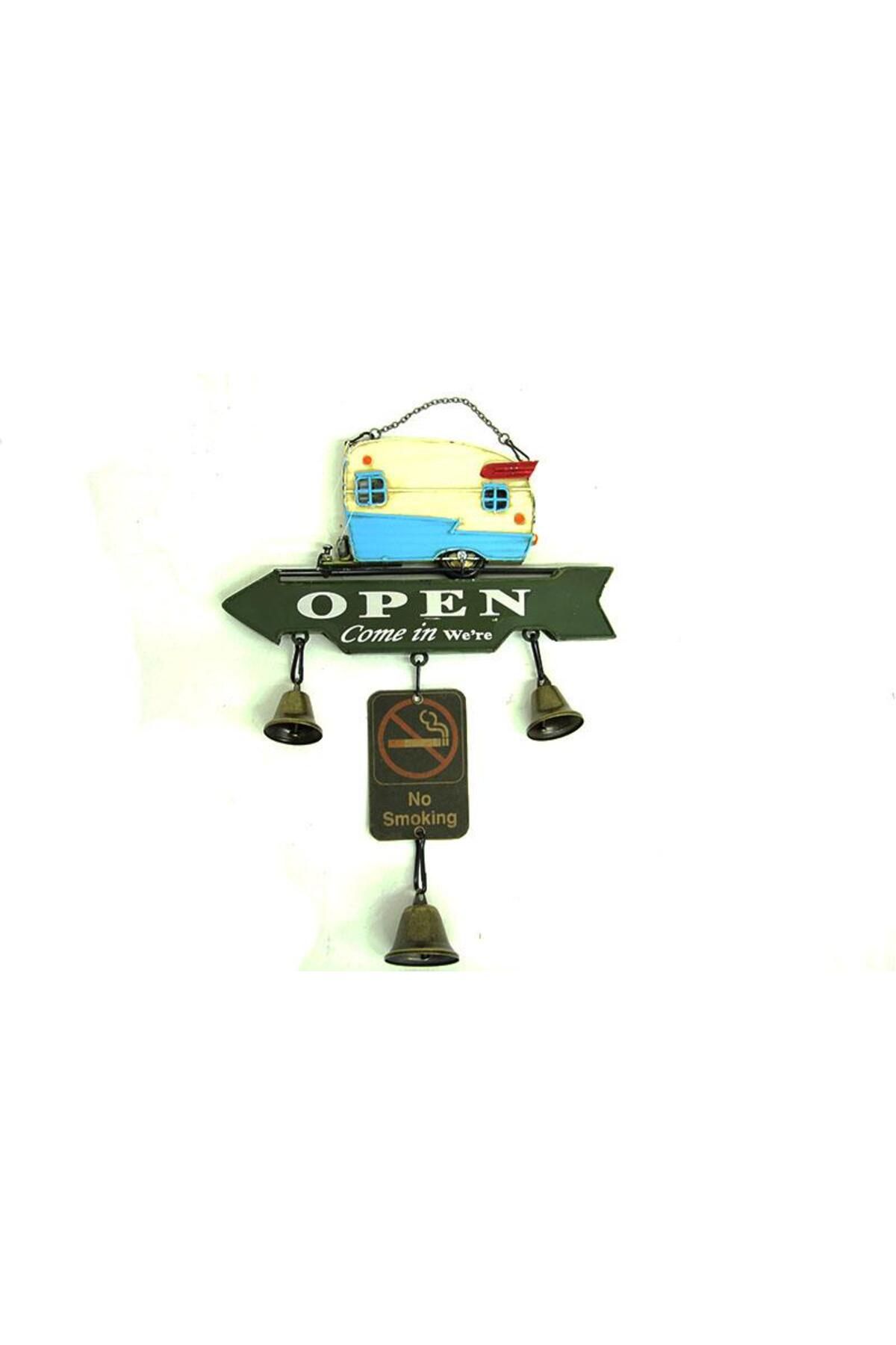 Skygo Dekoratif Metal Karavan Kapı Rüzgar Çanı Vintage Hediyelik
