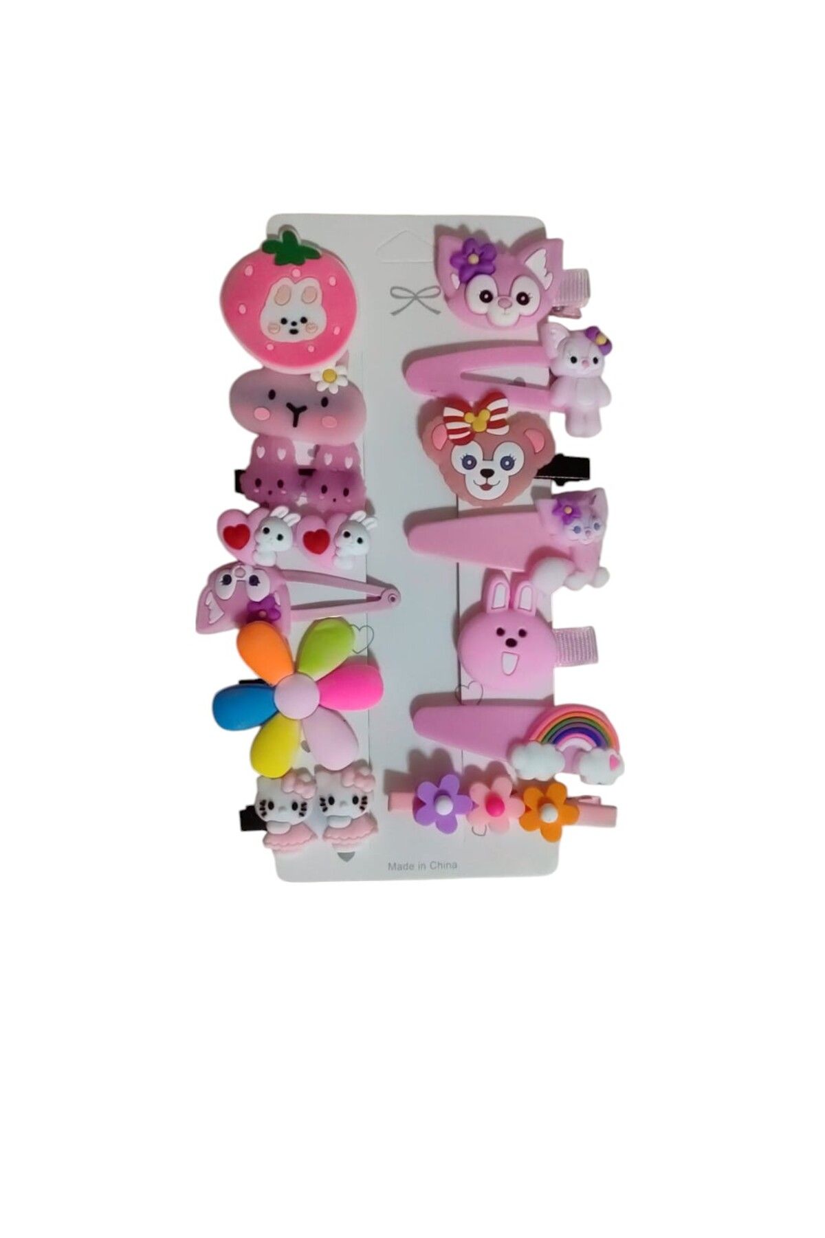 FAMEMUS ACCESSORY Sevimli Karakterli Çocuk Tokaları Dogum Günü Aksesuar