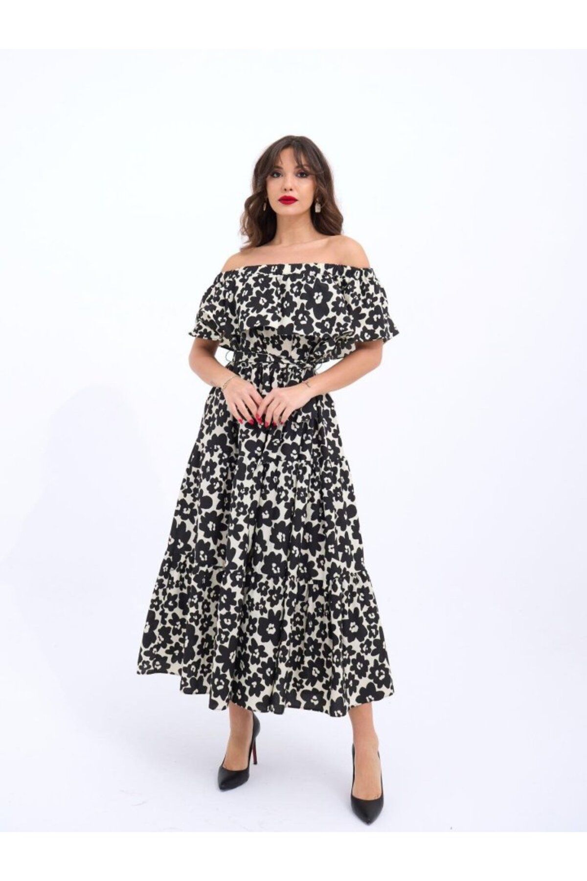 velmorafashion 6473 ELBİSE-TRENTO