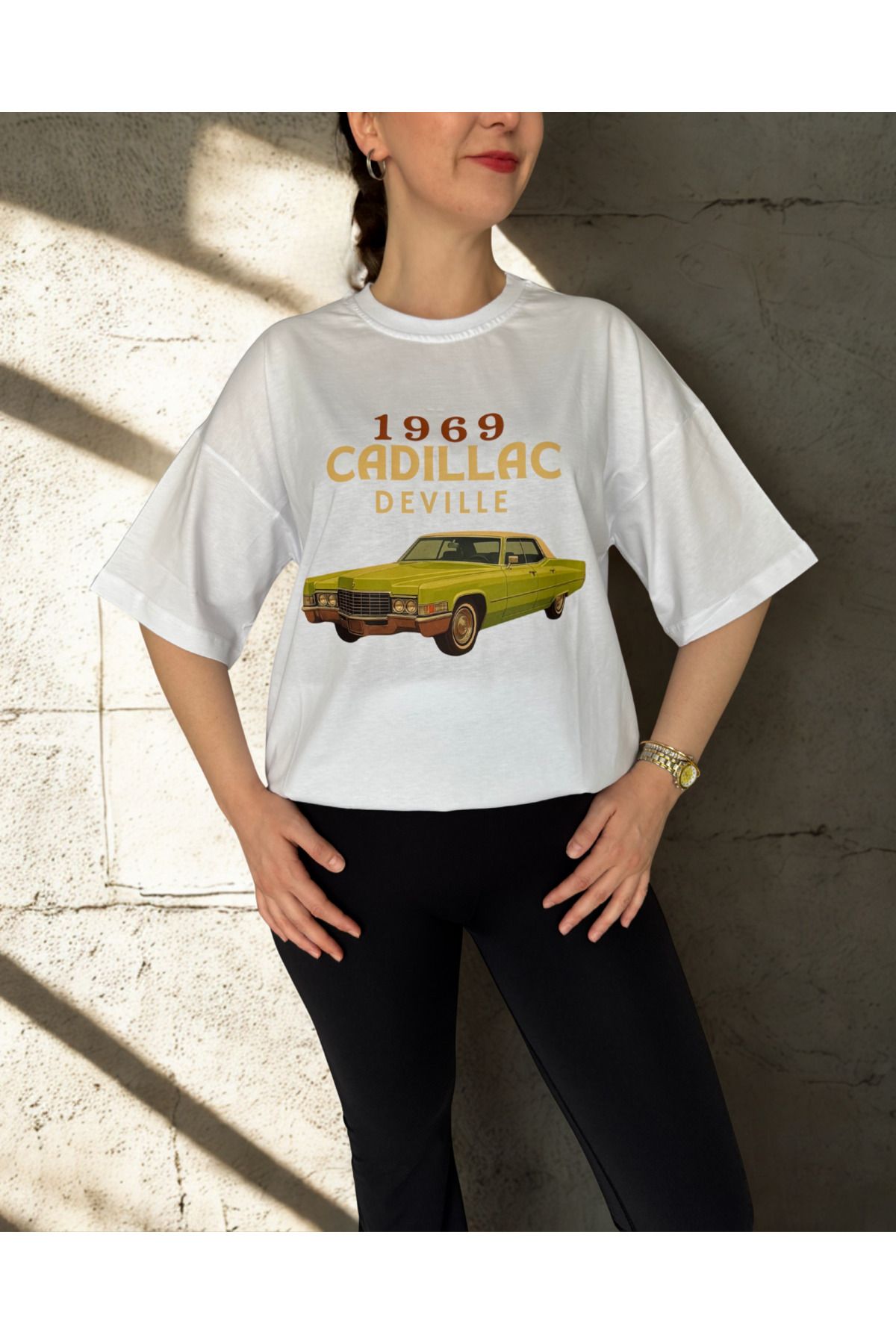 Oylem Cadi Oversize Unisex T-shirt %100 Pamuk