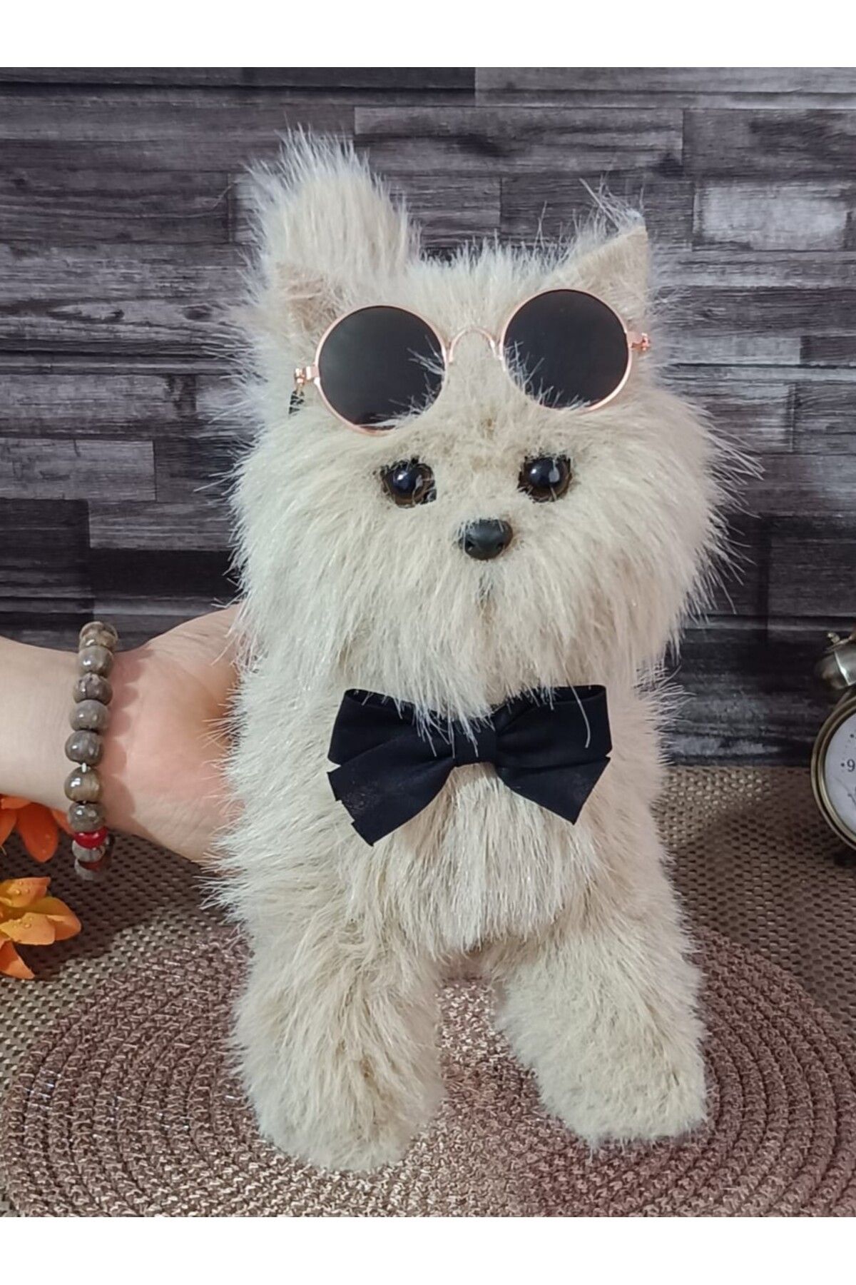 YNC EL YAPIMI GERÇEKÇİ PELUŞ KEDİ - SINIRLI SAYIDA ÖZEL TASARIM -