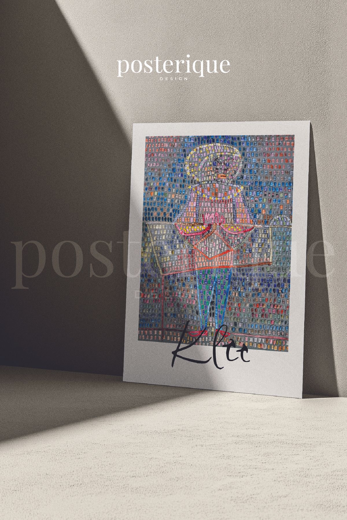 posterique Paul Klee Çerçevesiz Poster Minimal Modern Dekoratif Tablo