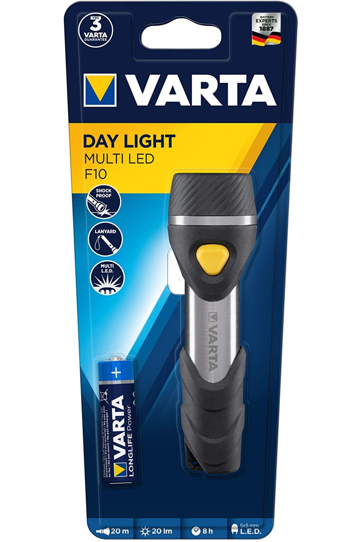 Varta Day Light Multi LED F10