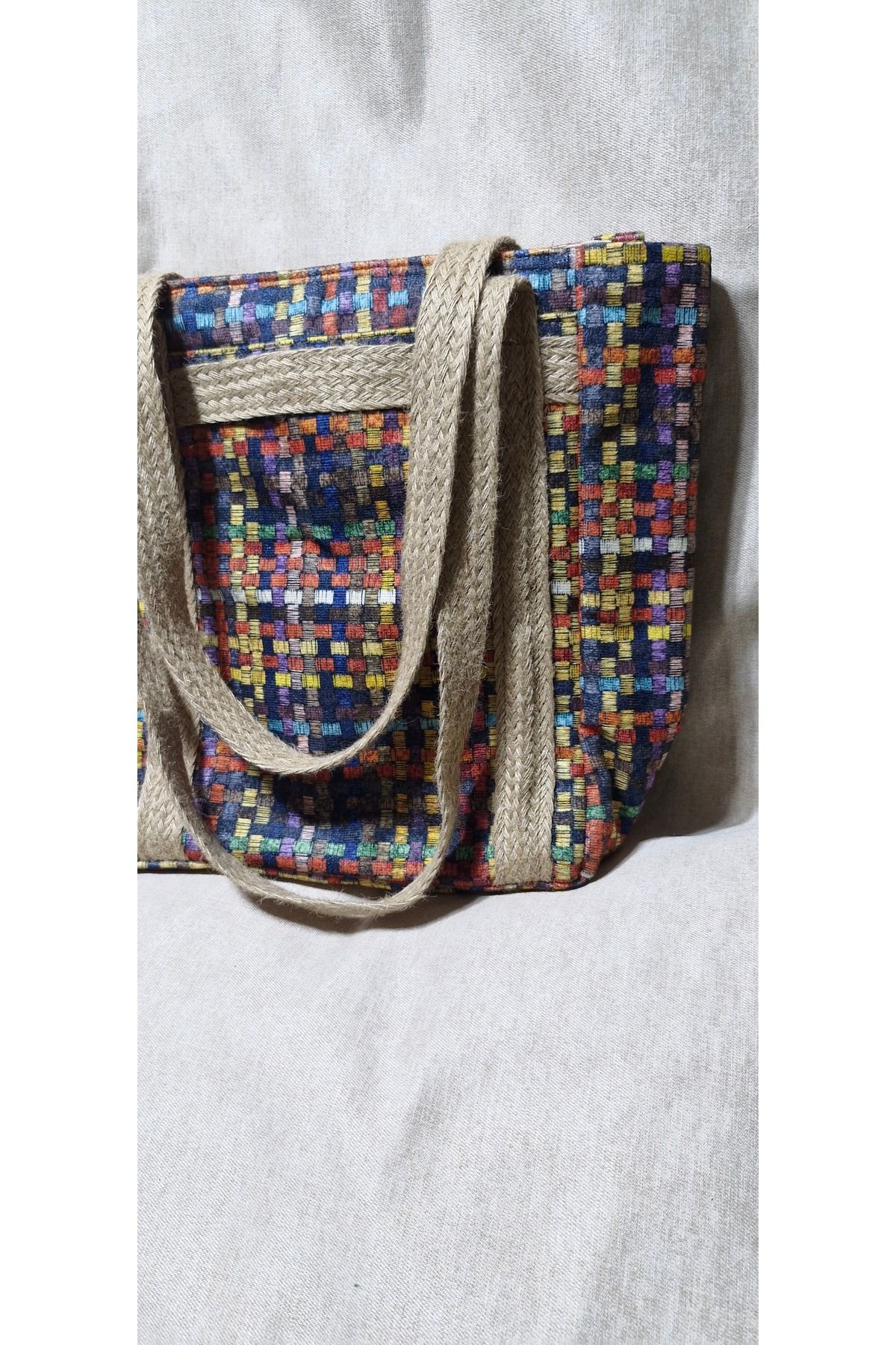 MODA DAMA DESENLİ ÇANTA