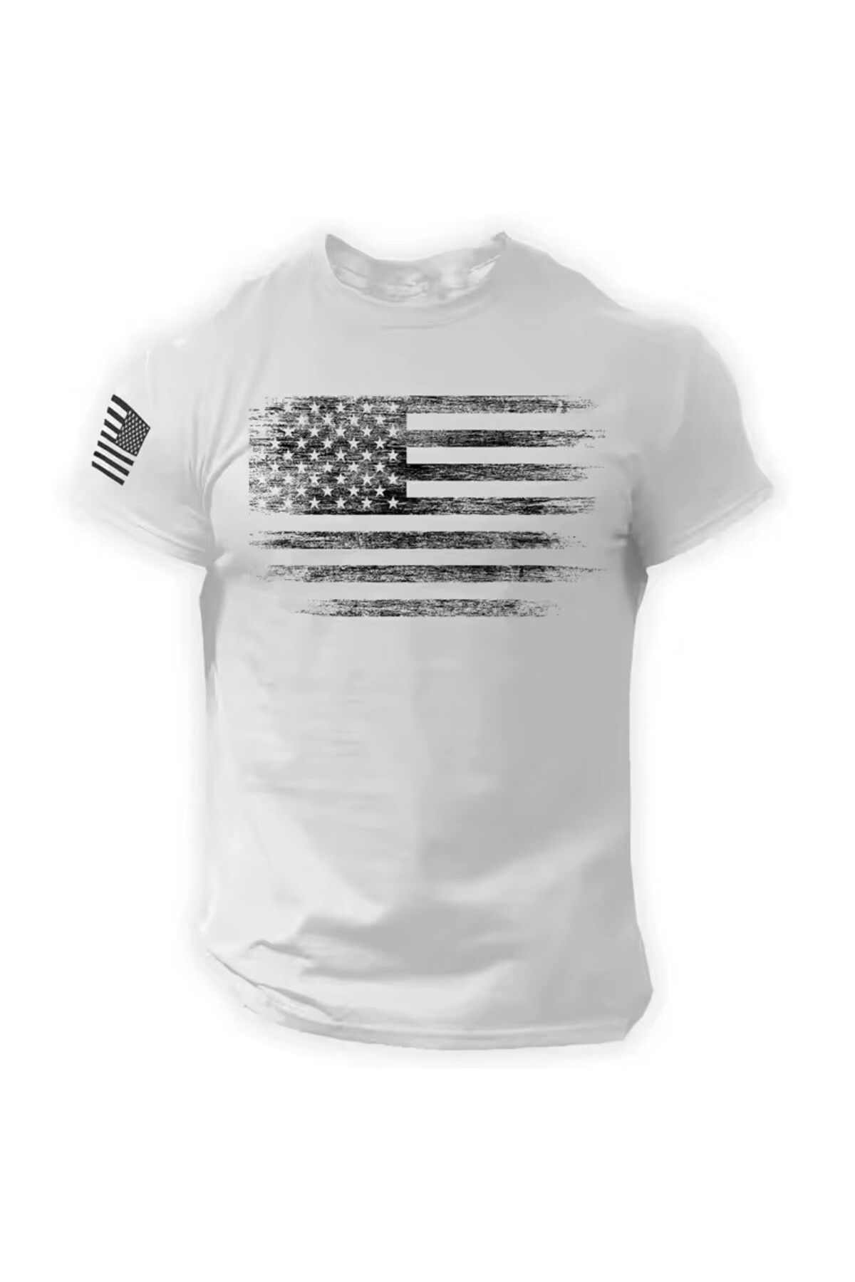 LEIVOR Amerika bayrak özel tasarım baskılı T-shirt