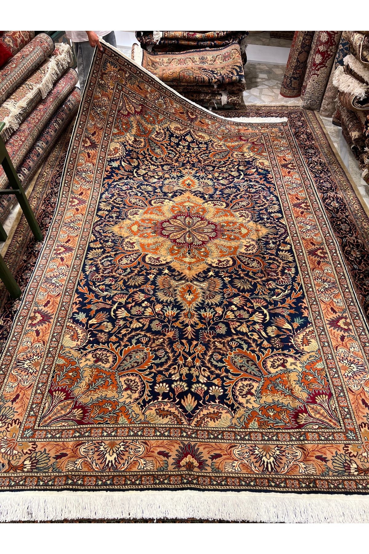 RD RAMAZAN DAĞ EL HALI SANATI El Dokuma Kayseri Hacılar Dokuması Birinci Sınıf Kalite Ebat 300x200