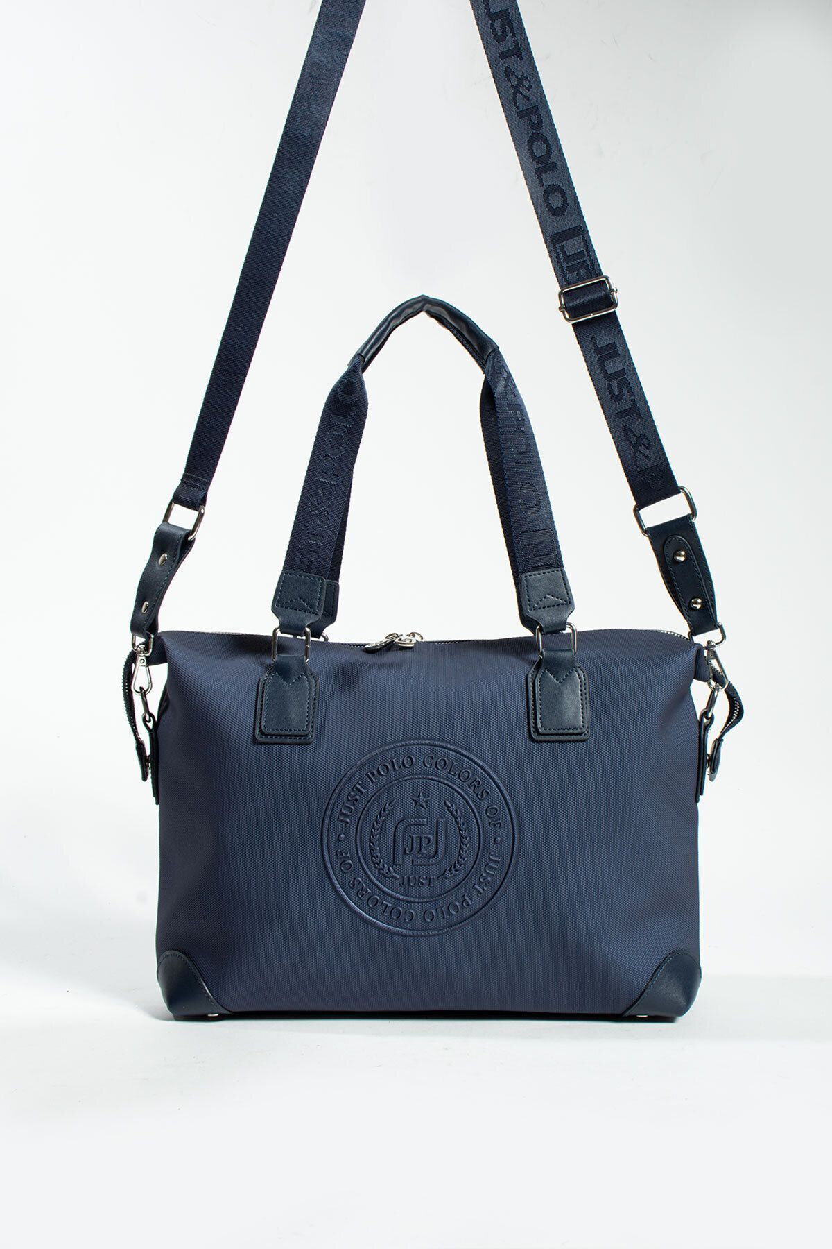 Just Polo Joker 6011 LK Suni Deri Kadın El Ve Omuz Evrak Spor Çantası (Ebat: En 40 x29 Cm)