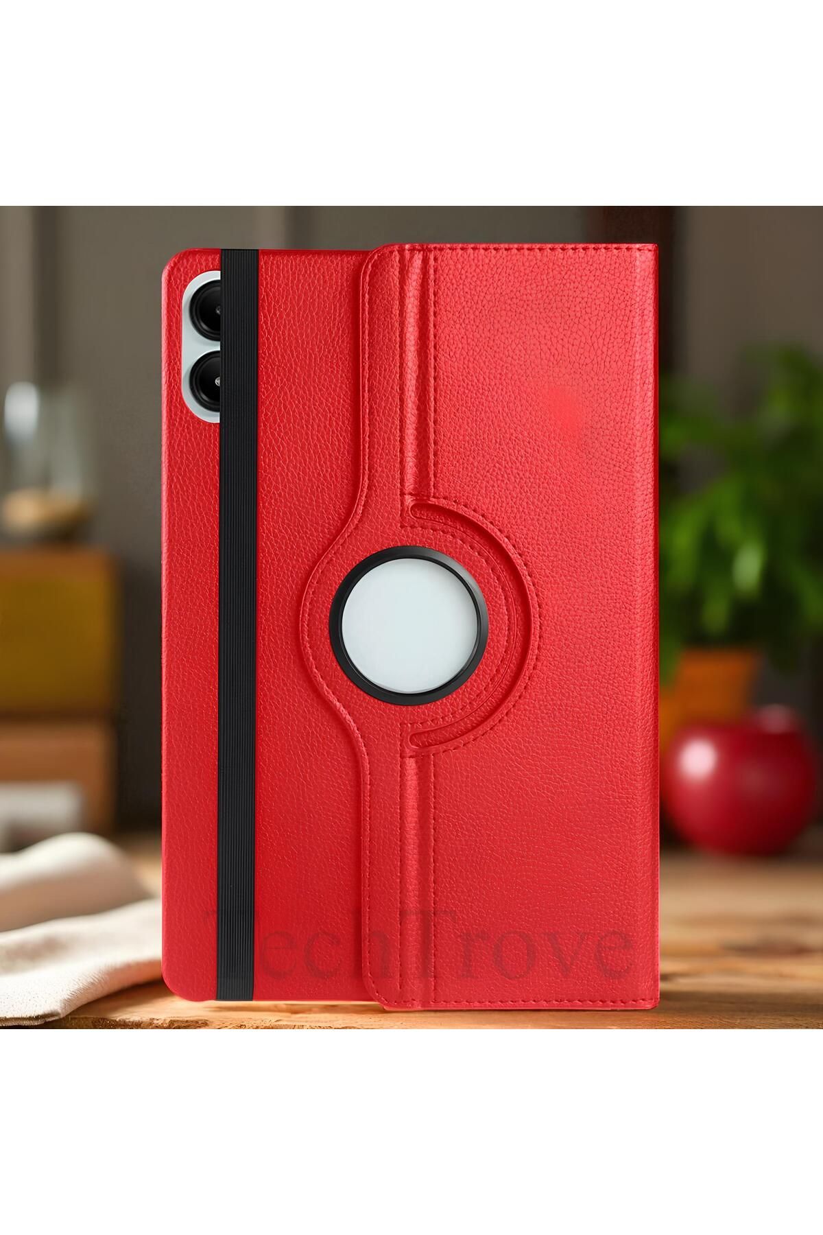 TechTrove Xiaomi Redmi Pad Pro Kılıf 360 Dönebilen Standlı Pu Deri Kılıf