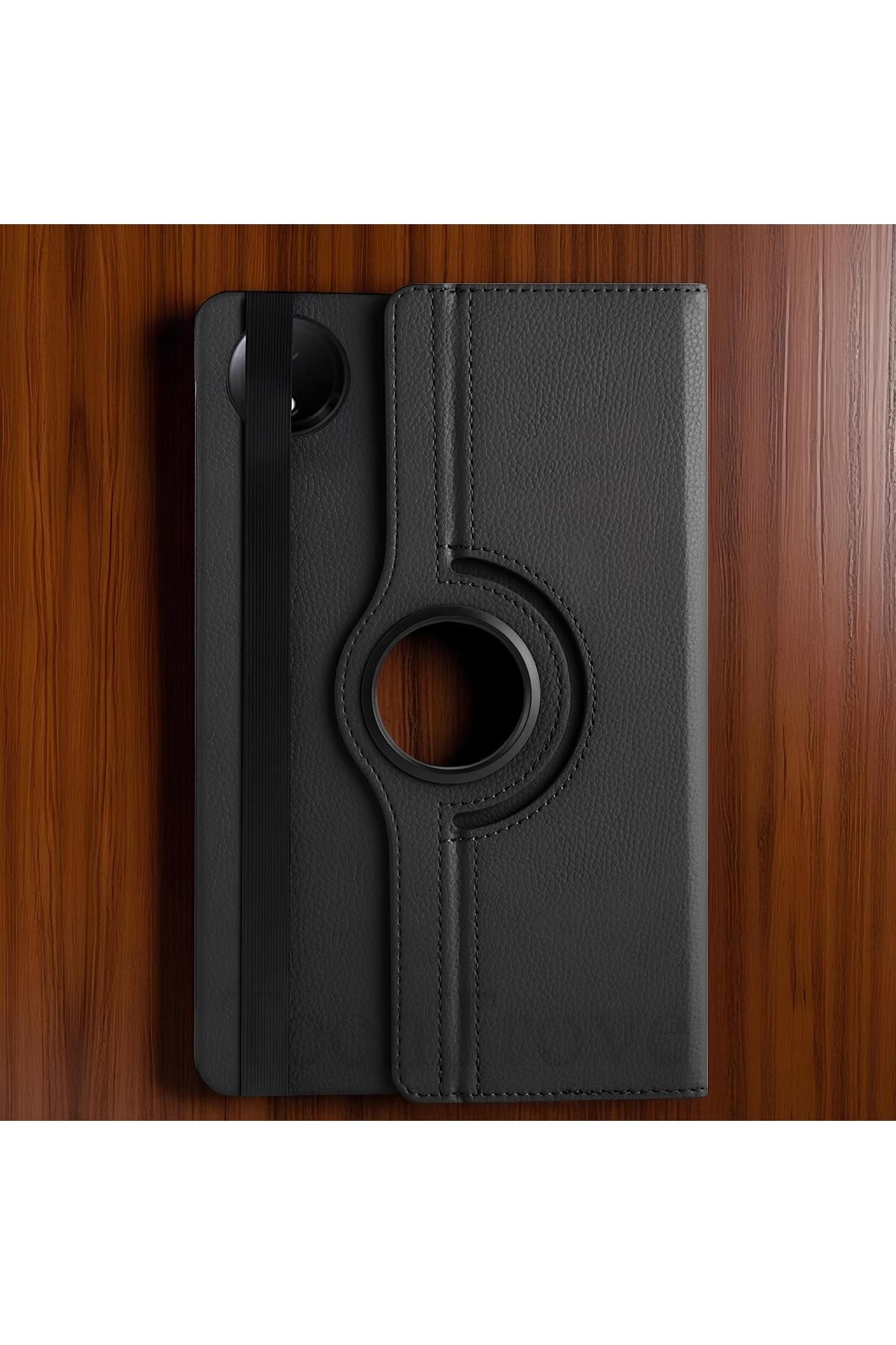 TechTrove Xiaomi Redmi Pad SE 8.7 Kılıf 360 Dönebilen Standlı Pu Deri Kılıf