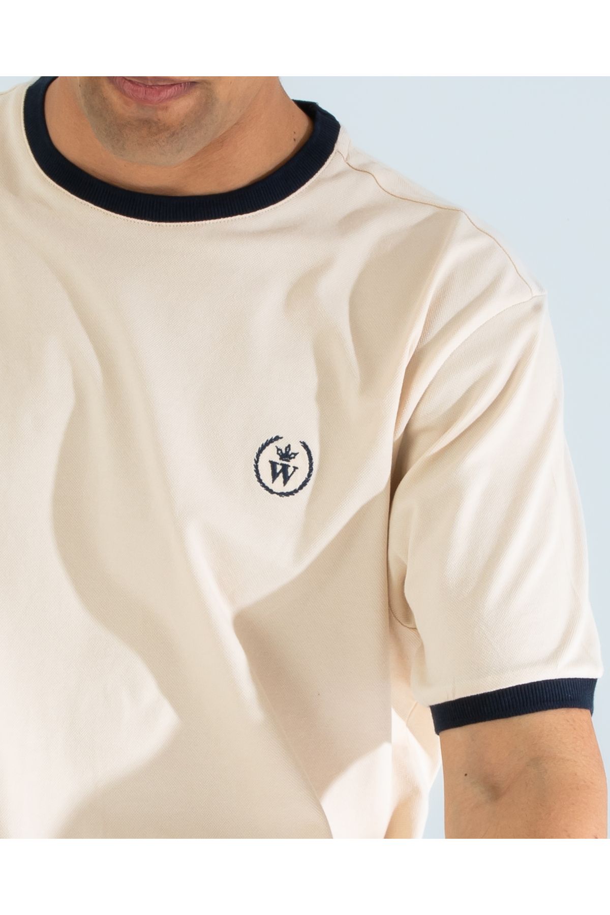 Walker London ERKEK BİSİKLET YAKA T-SHIRT