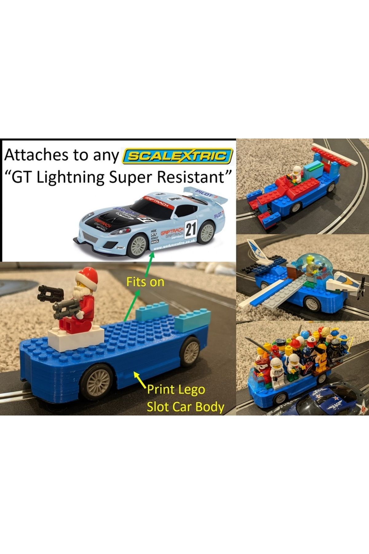 Lucest Lego Yuvası Araba Gövdesi (Plastik Aparattır!!!)