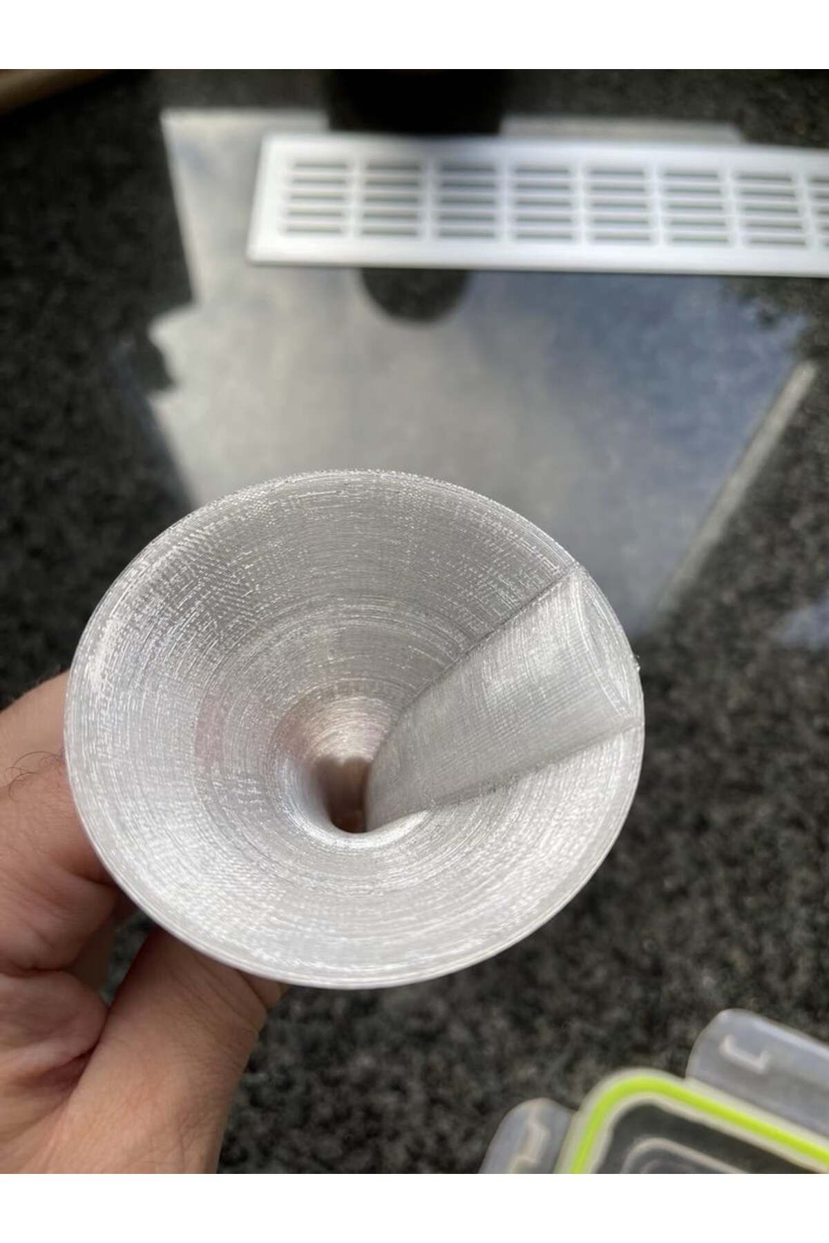 Lucest Sıvıları aktarmak için basit huni / sıvı aktarmak için basit huni (Plastik Aparattır!!!)