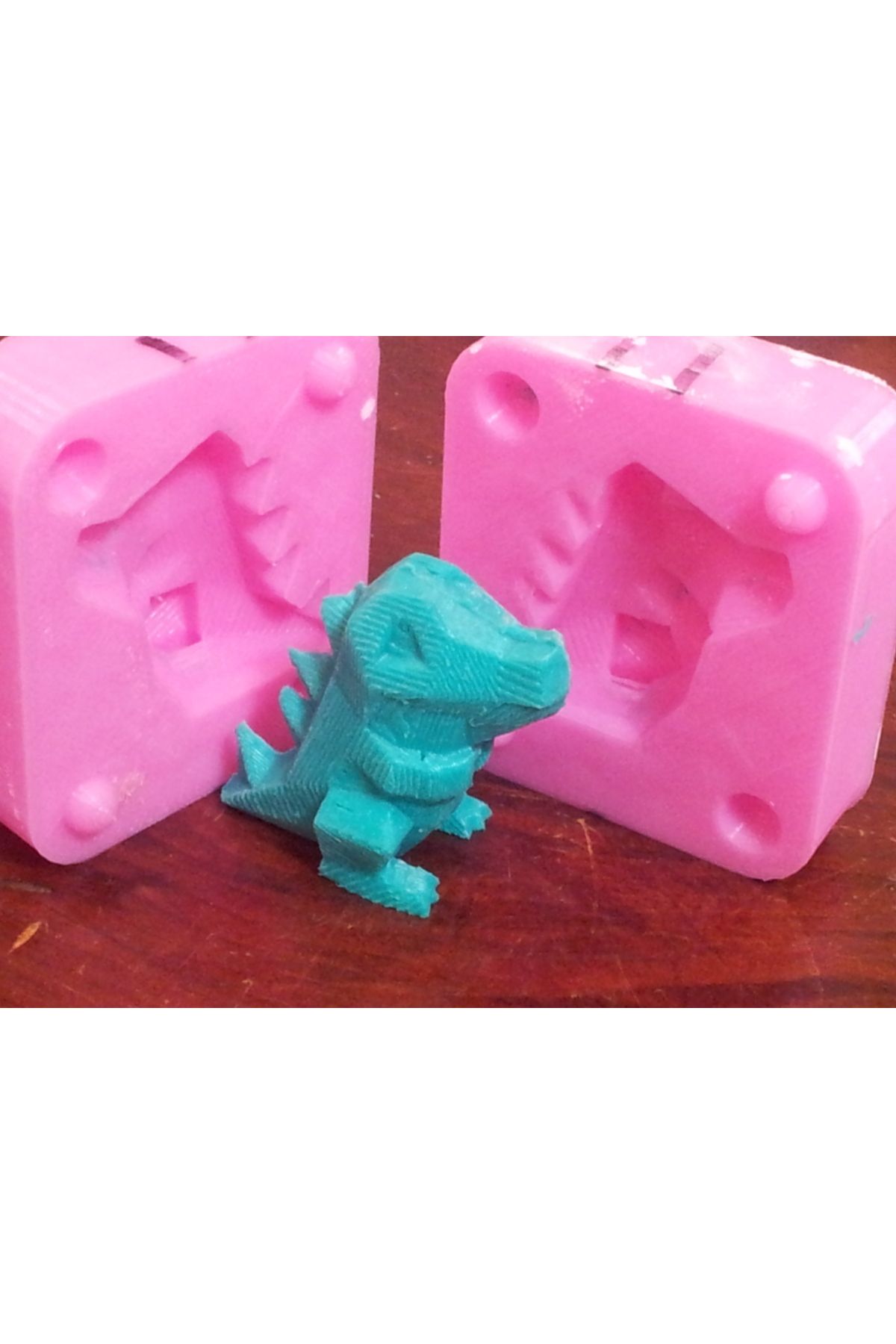 Lucest Düşük Poli Totodile Kalıbı (Plastik Aparattır!!!)