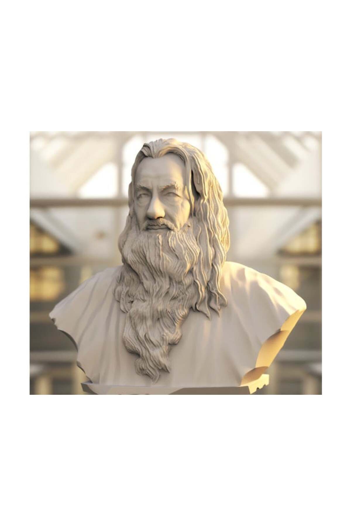 Lucest Gandalf Büstü (Plastik Aparattır!!!)