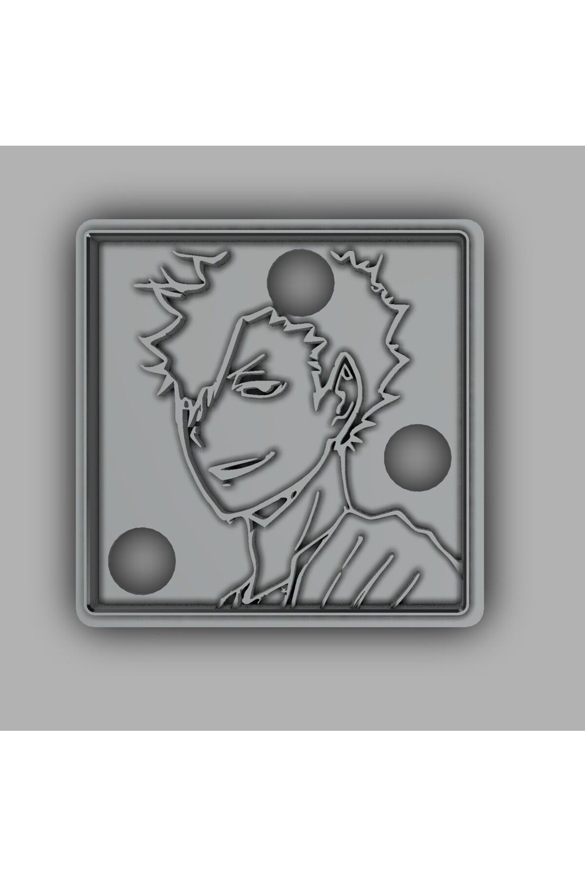 Lucest Haikyu!! Tetsurō Kuroo Kurabiye Kesici (Plastik Aparattır!!!)