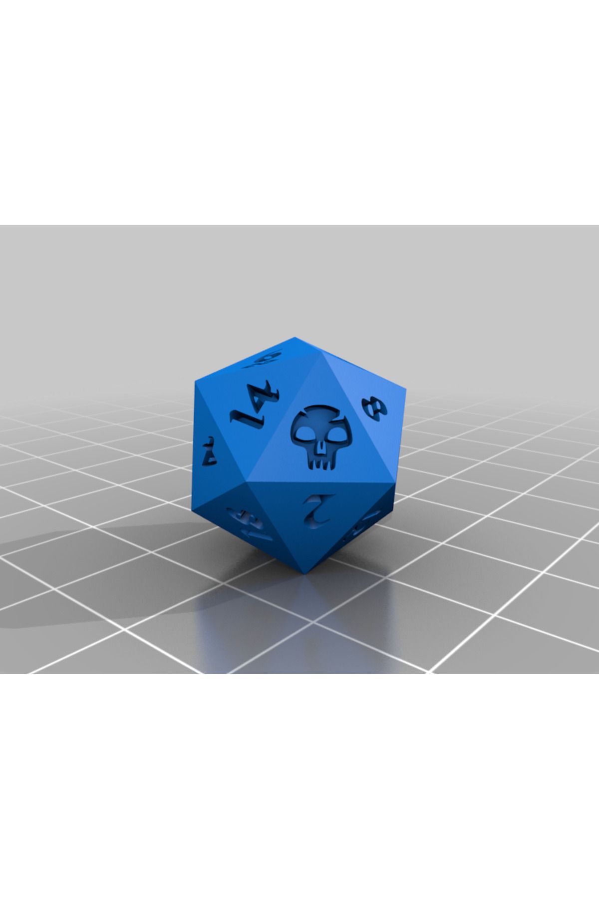 Lucest D20 Kafatası Büyüsü Toplantısı (Plastik Aparattır!!!)