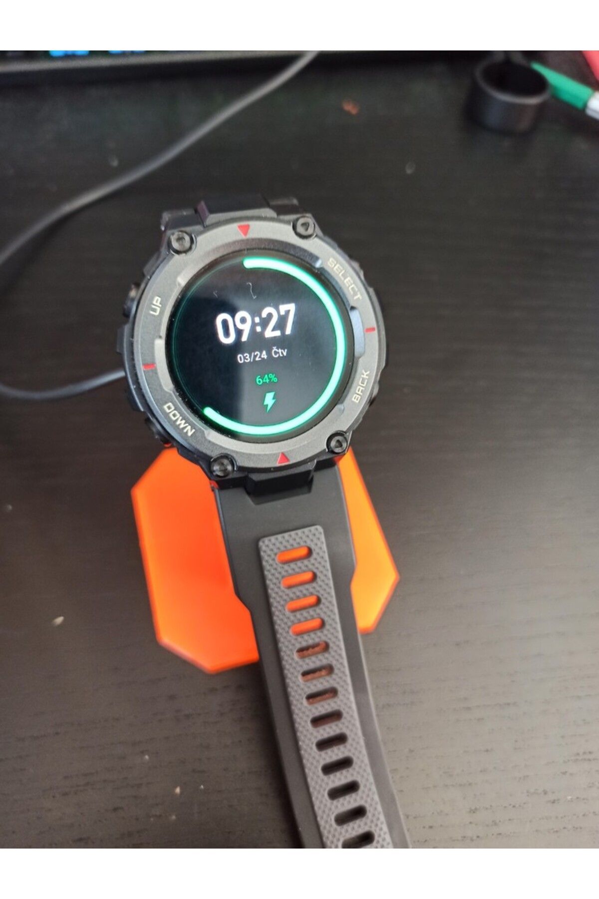Lucest Amazfit T-Rex Pro şarj standı (Plastik Aparattır!!!)