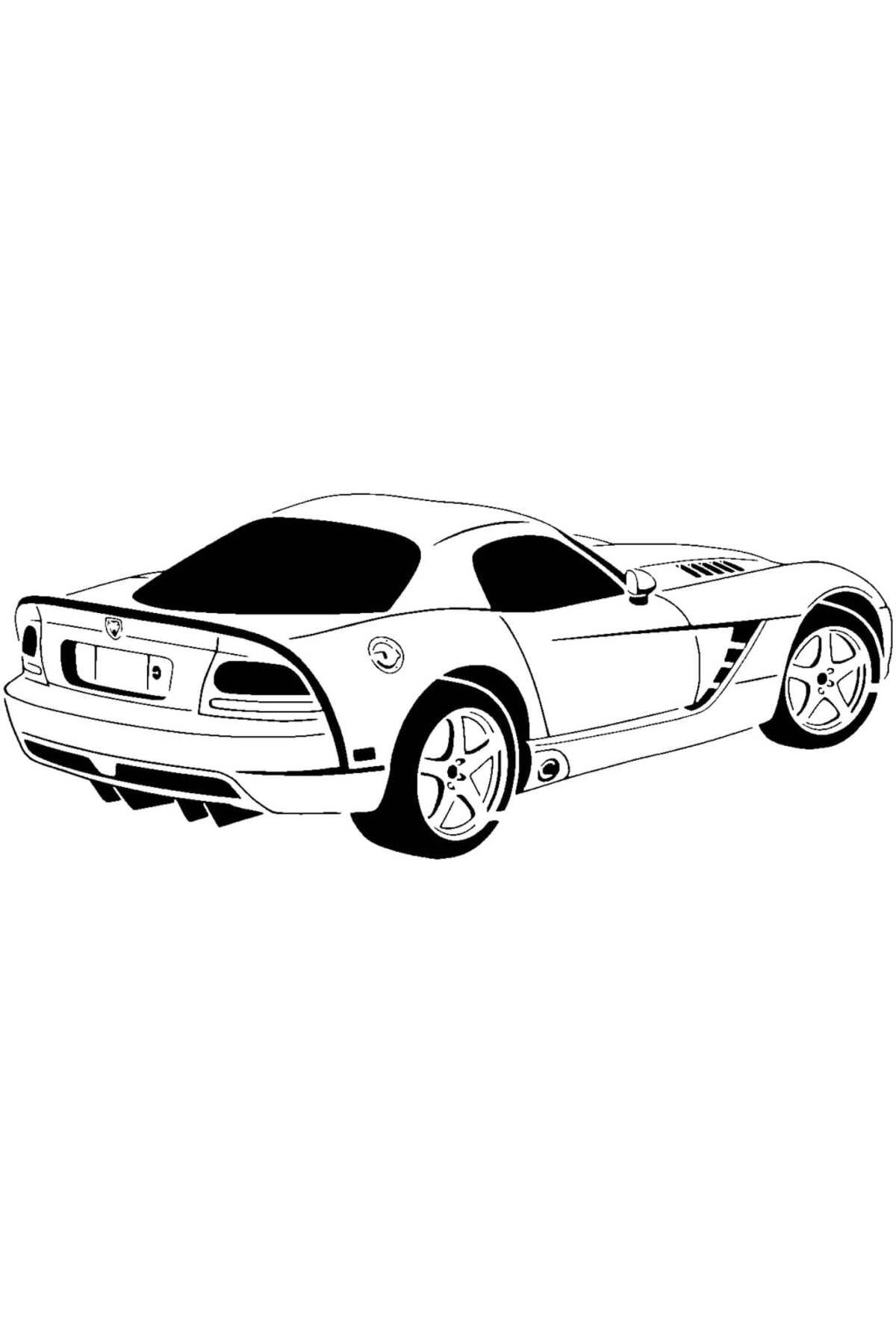 Lucest 2010 Dodge Viper şablonu (Plastik Aparattır!!!)