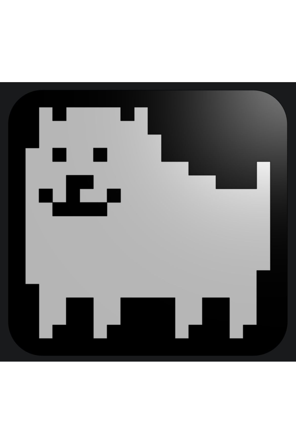 Lucest Undertale Dog Sticker (Plastik Aparattır!!!)