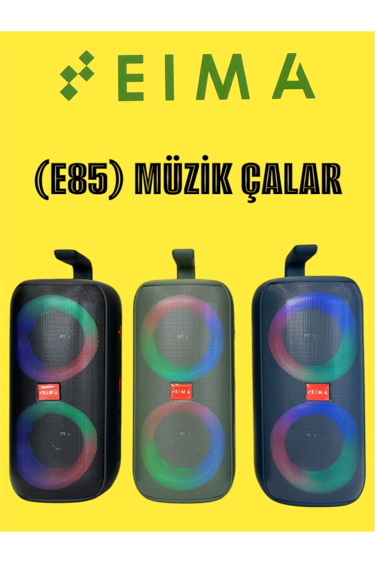 Bestech Müzik Çalar Taşınabilir Hoparlör Yükses Ses Kalitesi E85