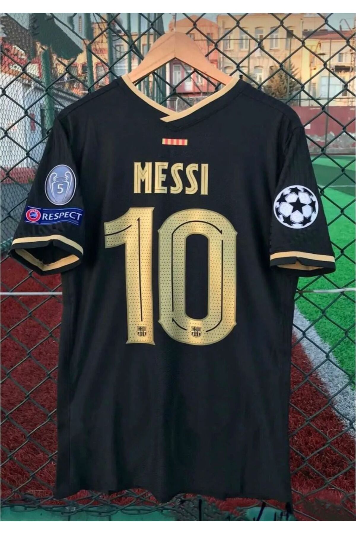 Fair City Fc. B.a.r.c.e.l.o.n.a 2020/21 Sezonu Lionel Messi Deplasman Nostalji Forması