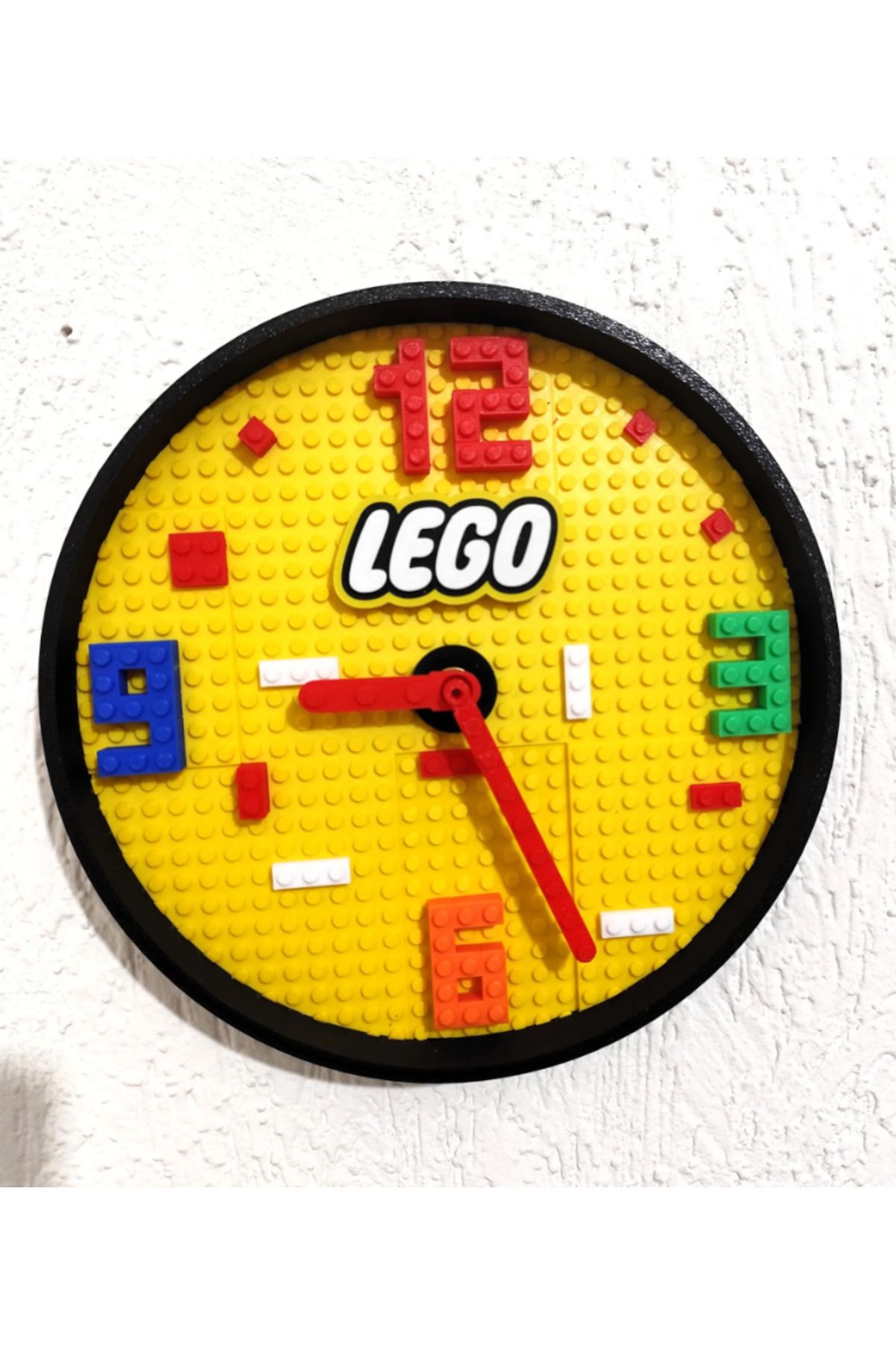 mimo Lego Duvar Saati 30cm