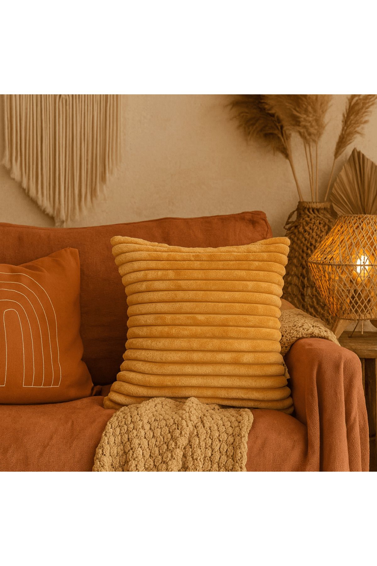Comfy Sloth Ekru Megaline Kırlent Kılıfı - SORELA